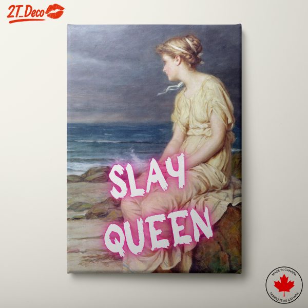 Modern Feminine Portrait with Inspiring Phrase