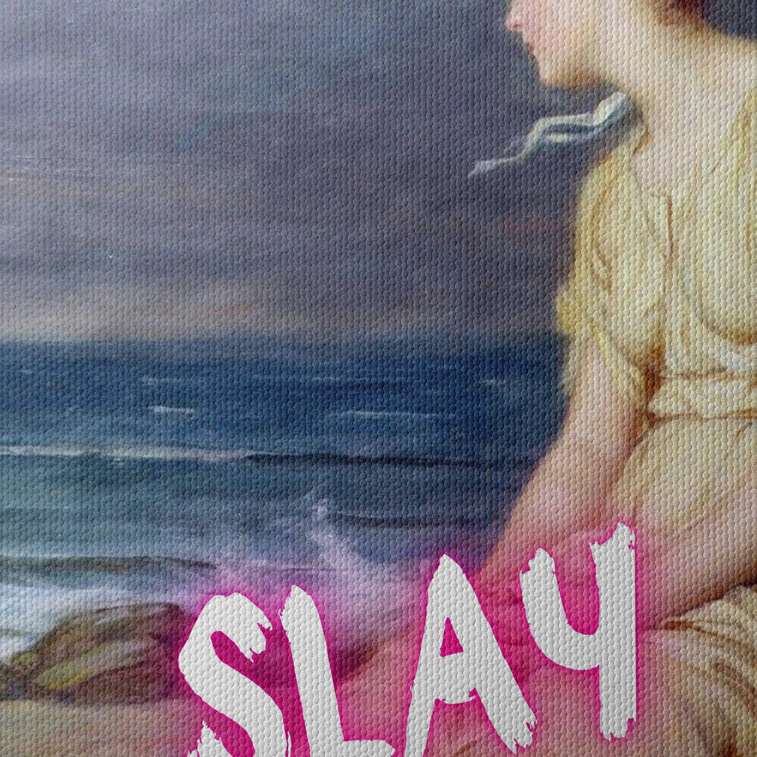 Modern Feminine Portrait with Inspiring Phrase - Image 4