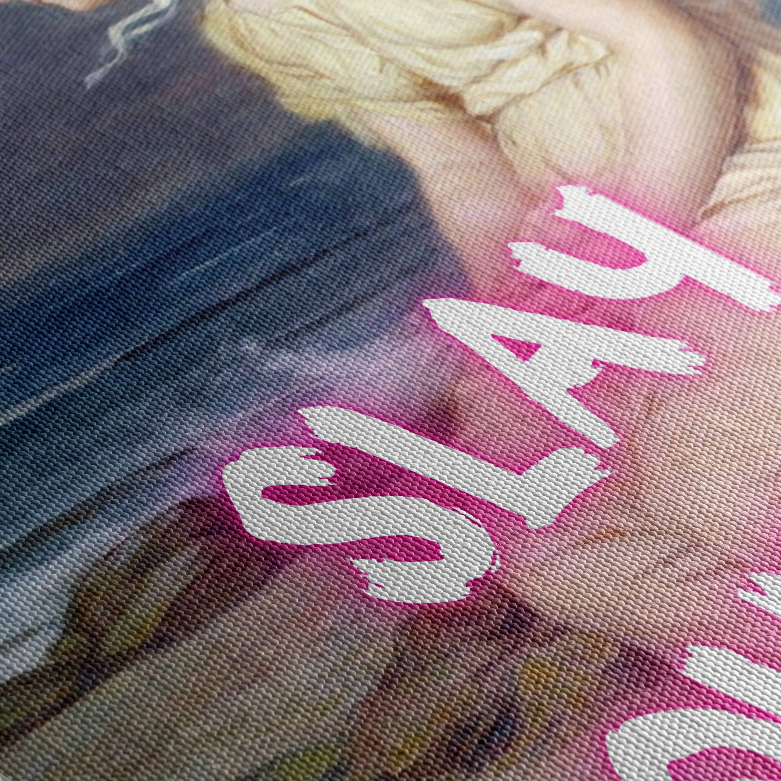 Modern Feminine Portrait with Inspiring Phrase - Image 5