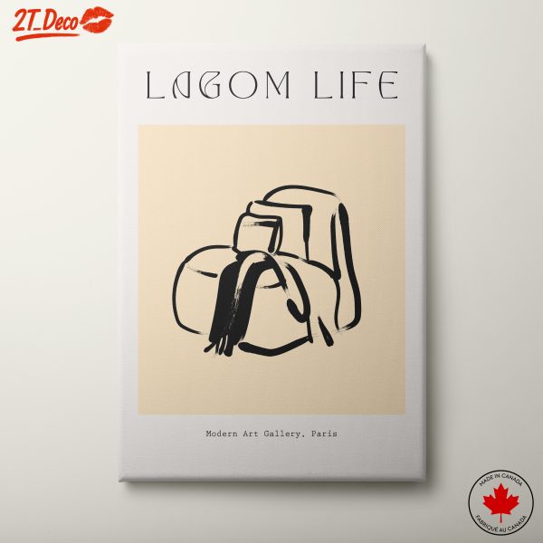Lagom Life Abstract Art for Modern Living