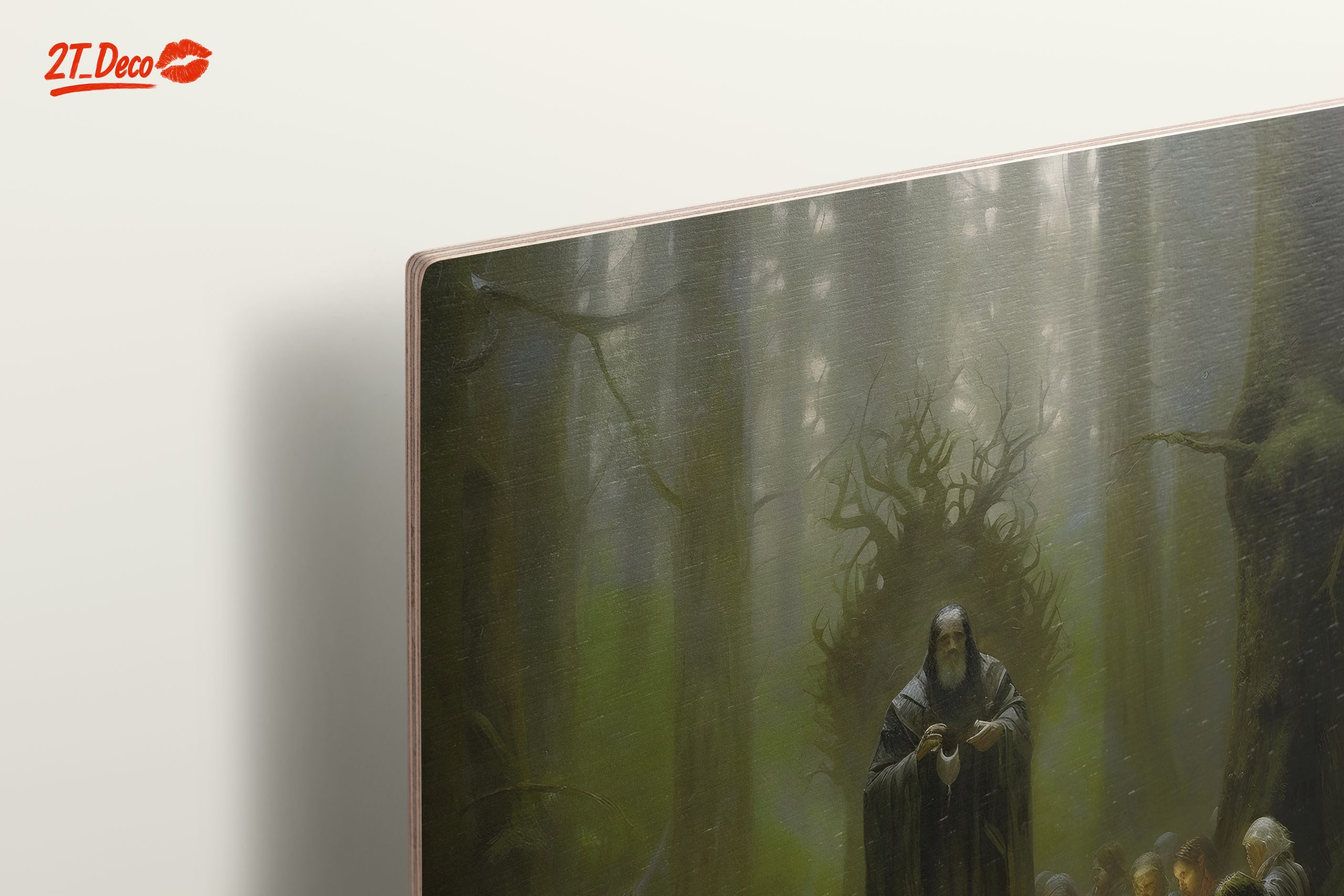 Mystical Gathering of Fantasy Characters in Forest - Image 15