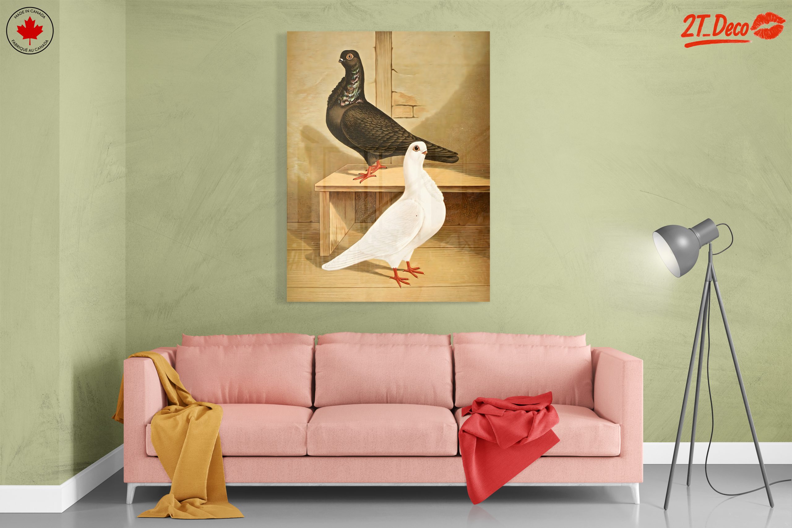 Artistic Representation of Pigeons - Image 7