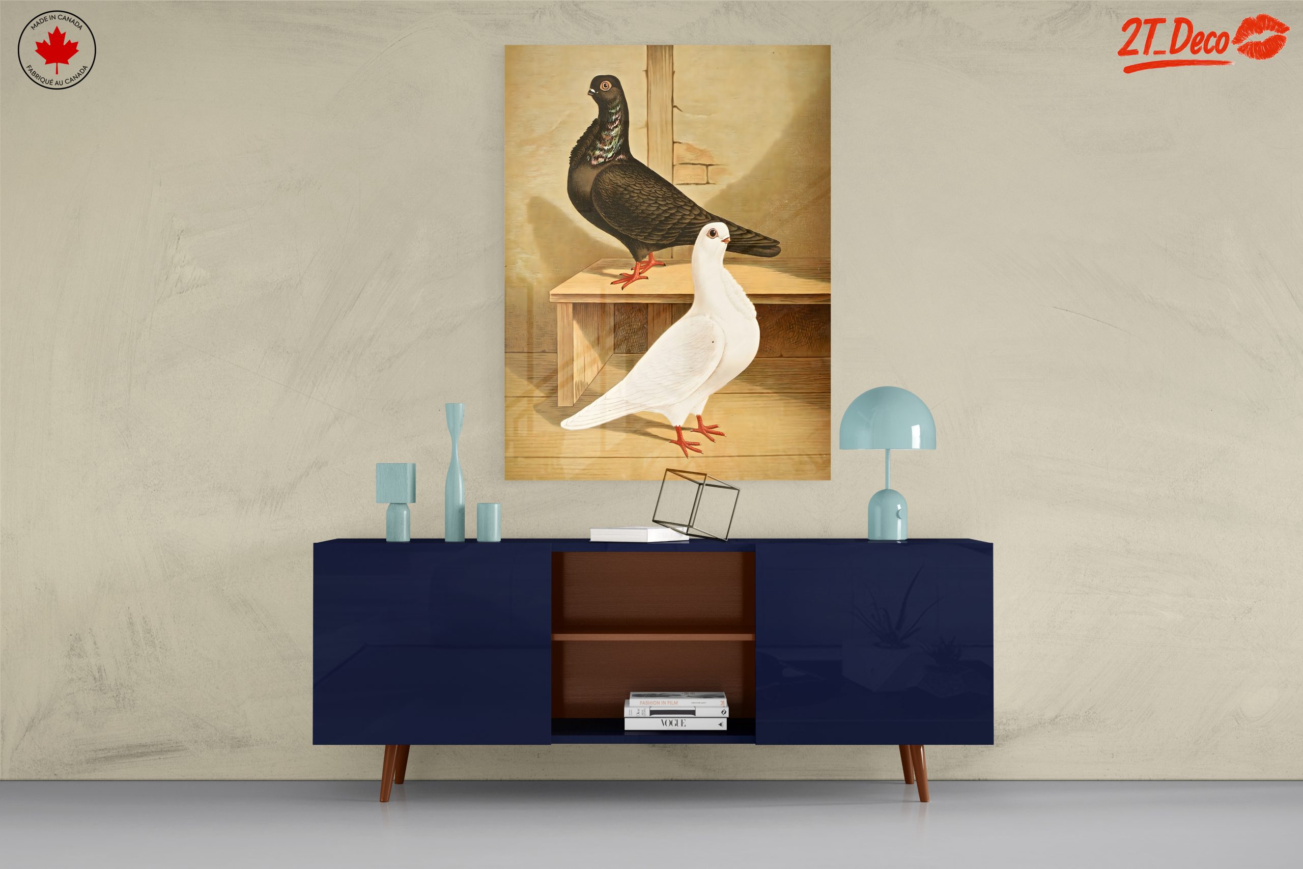 Artistic Representation of Pigeons - Image 8