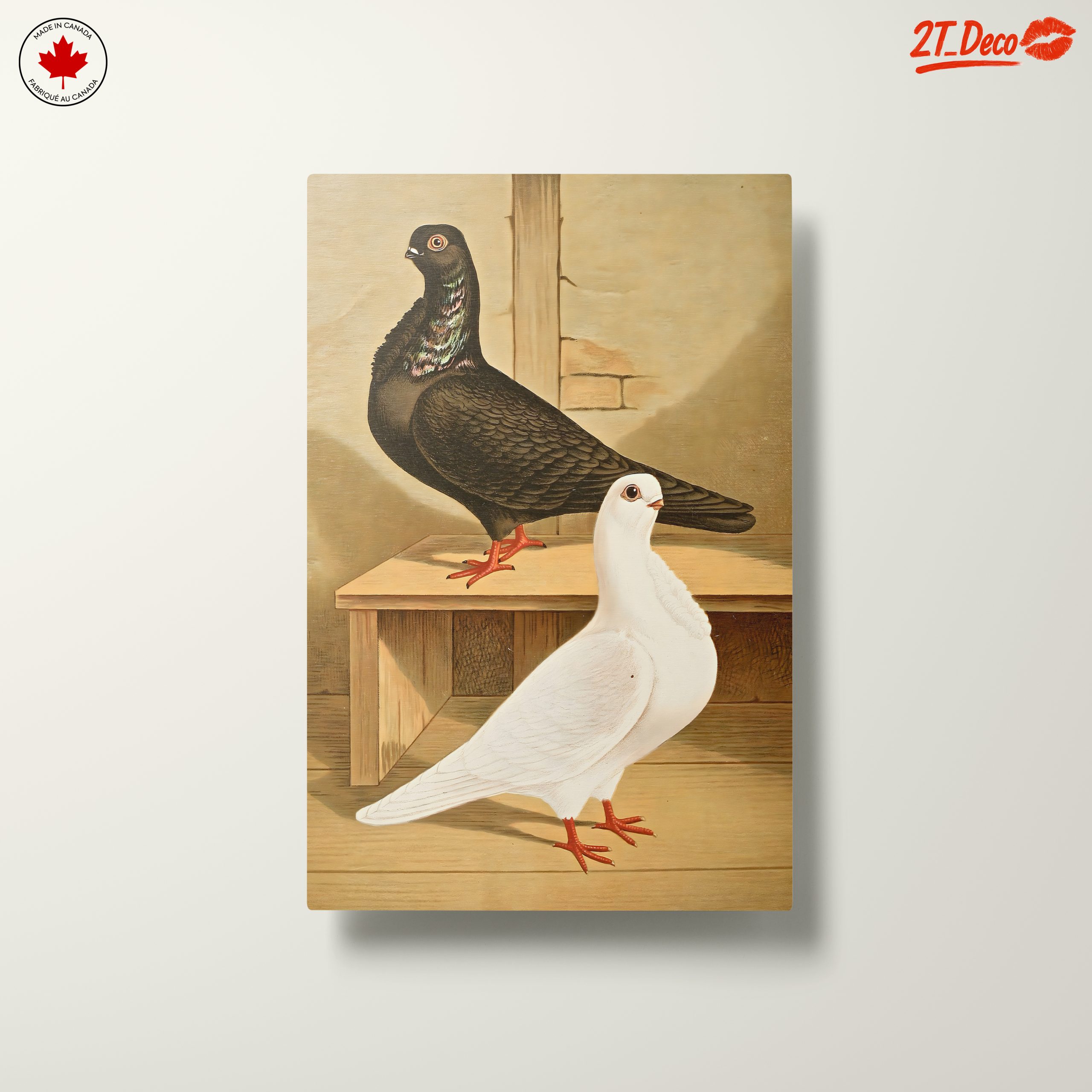 Artistic Representation of Pigeons - Image 10