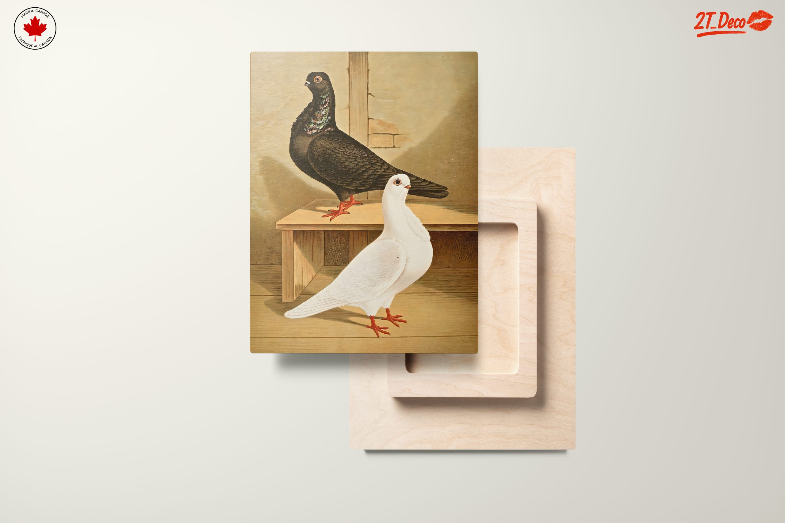 Artistic Representation of Pigeons - Image 11