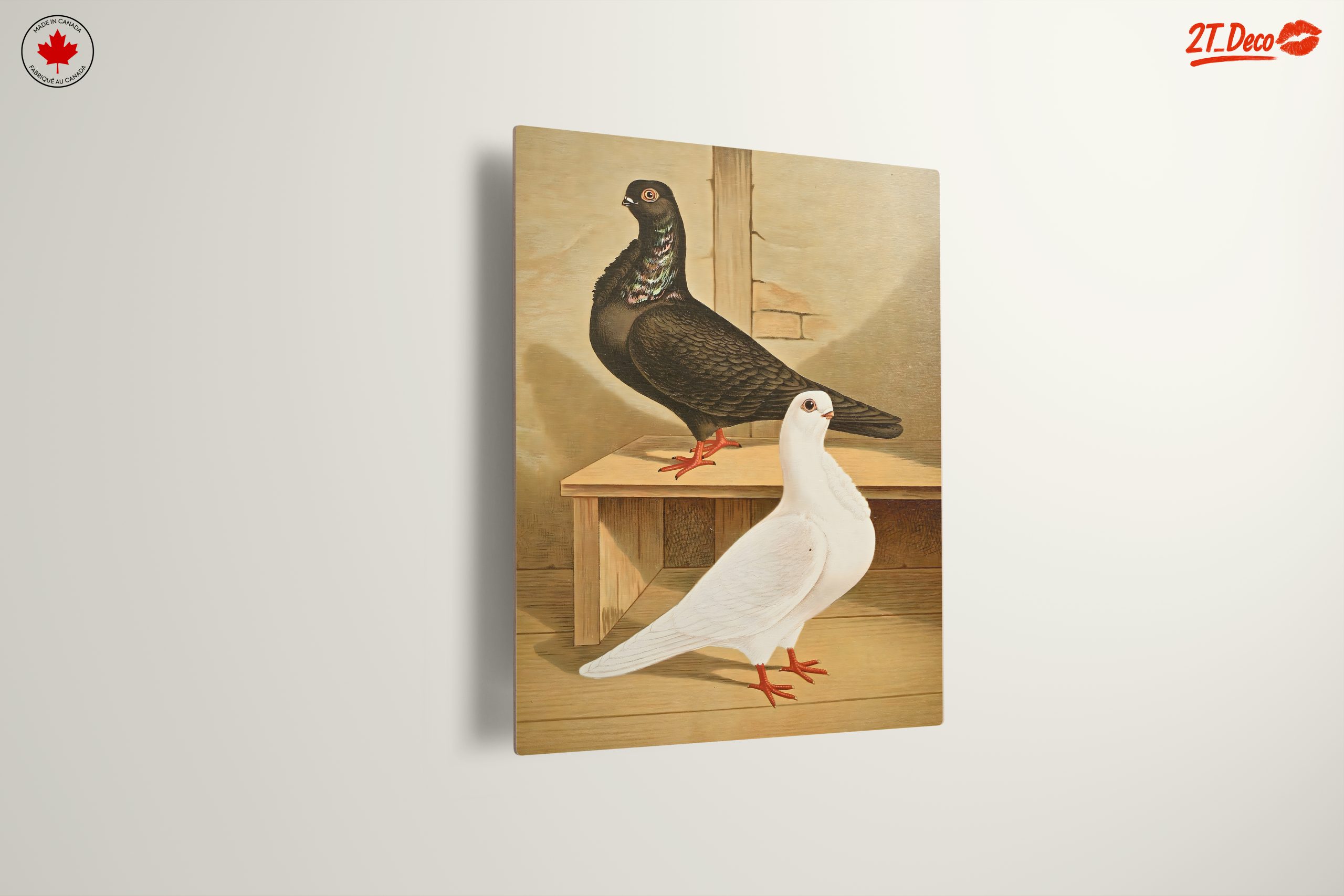 Artistic Representation of Pigeons - Image 13