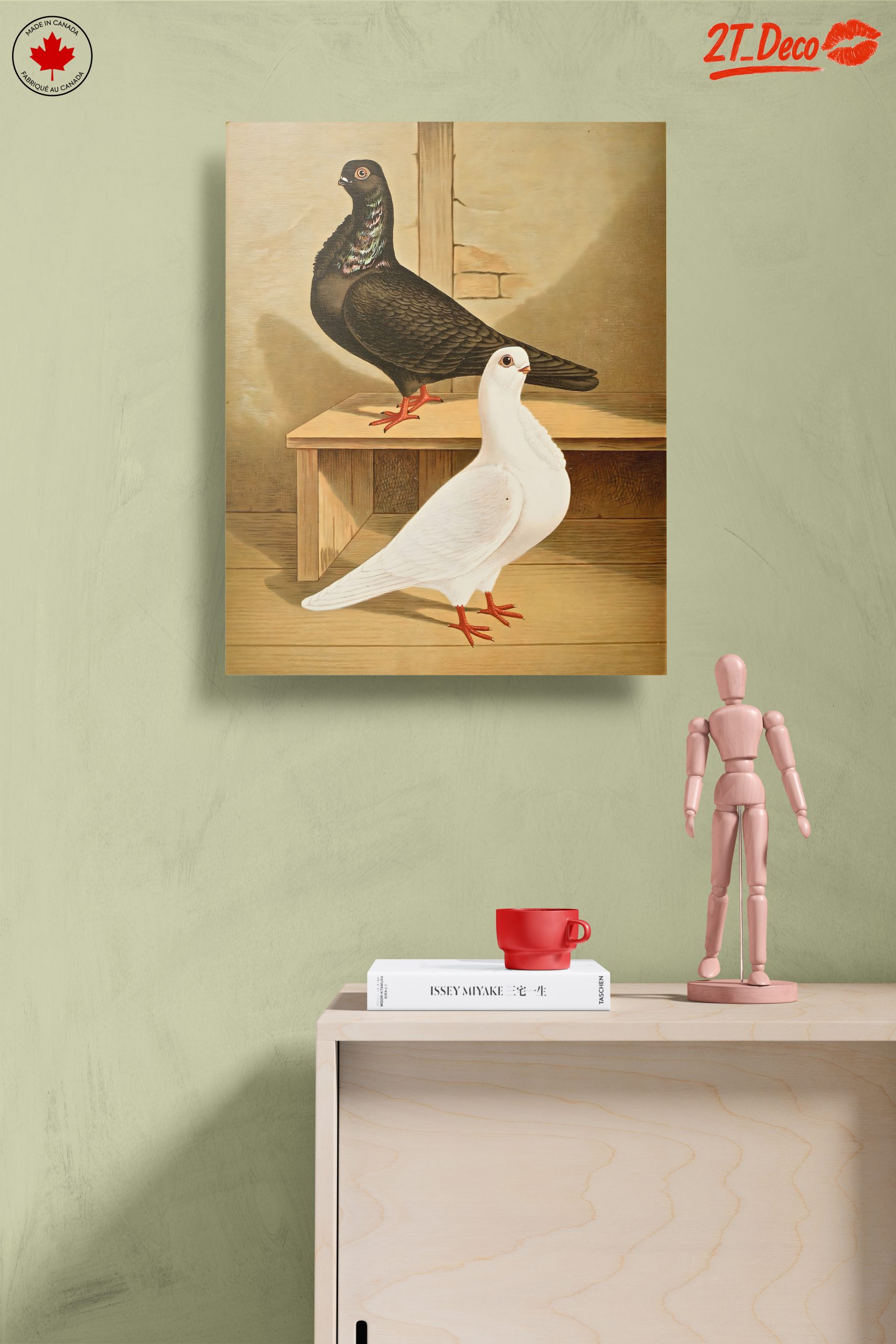 Artistic Representation of Pigeons - Image 14