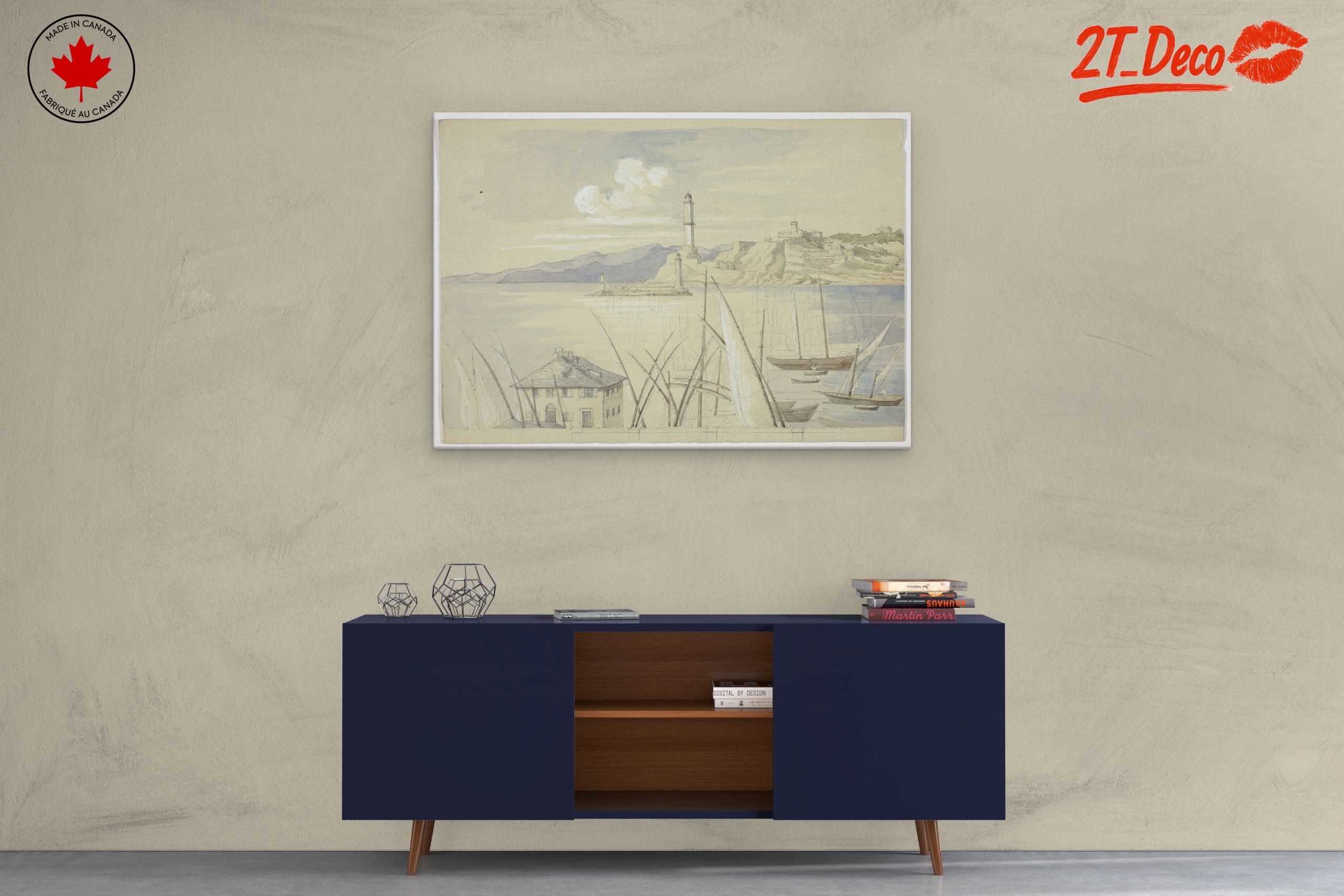 Scenic Coastal Landscape with Lighthouse - Image 3