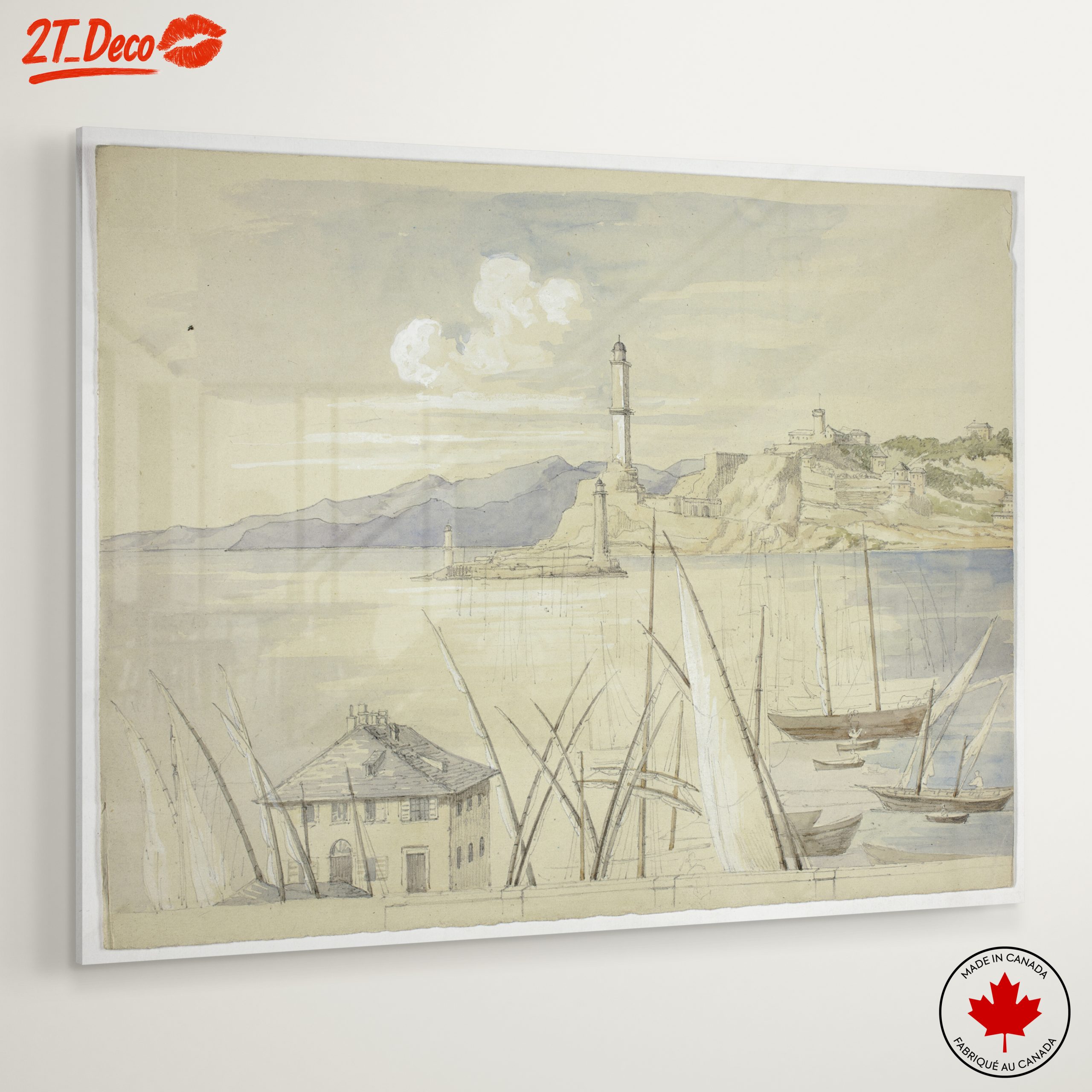 Scenic Coastal Landscape with Lighthouse - Image 6