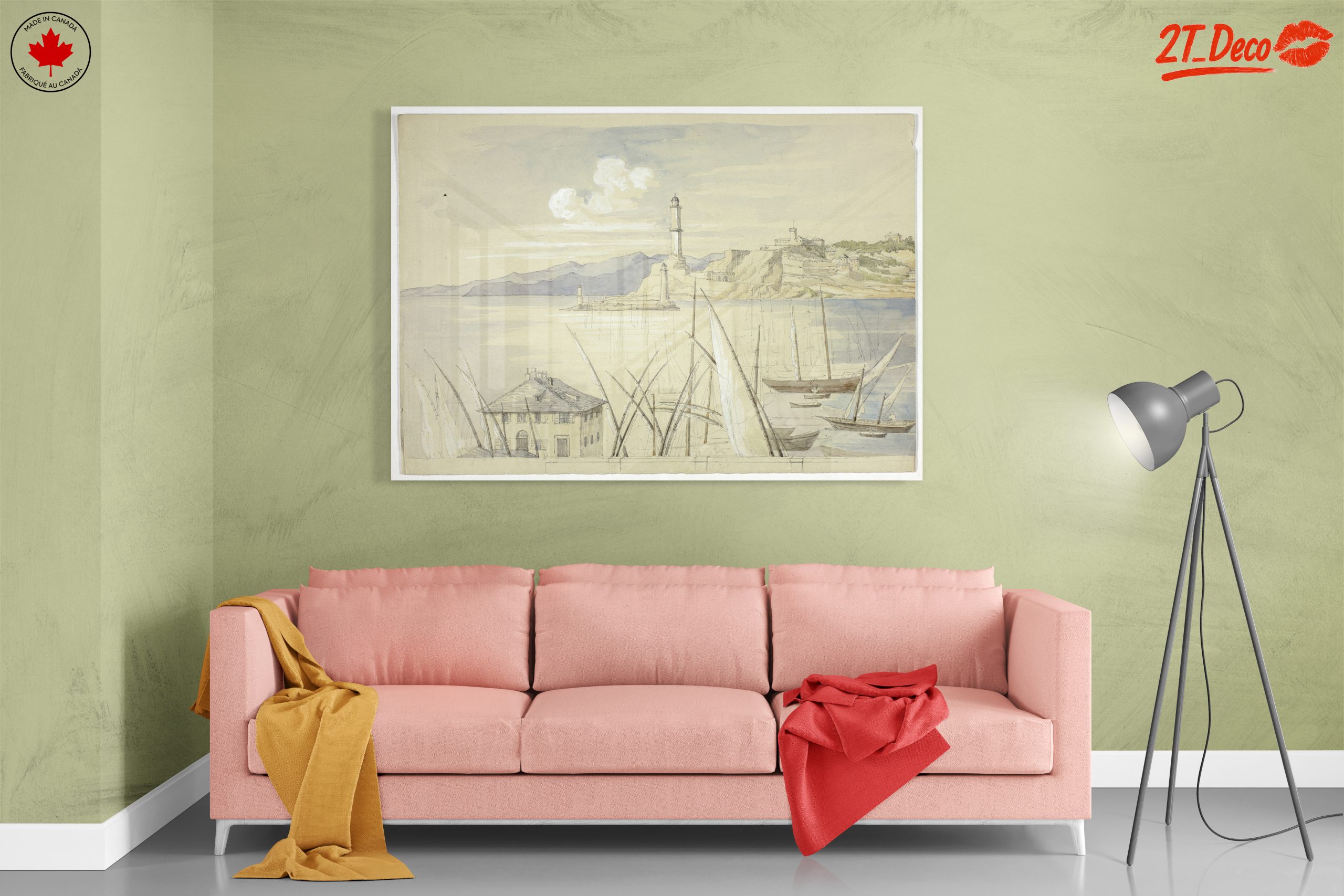 Scenic Coastal Landscape with Lighthouse - Image 7