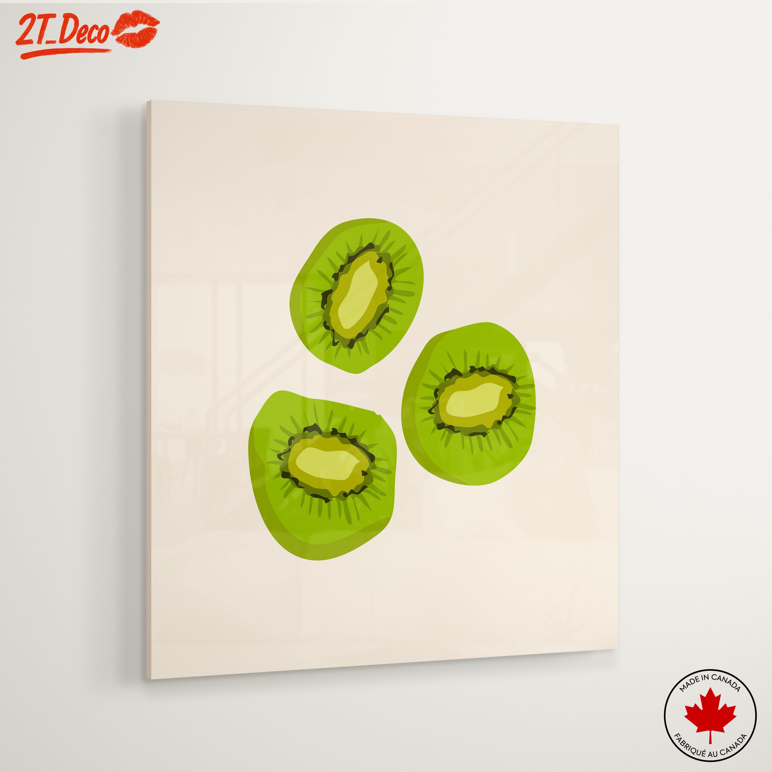 Stylized Kiwi Slices for Modern Kitchens - Image 6