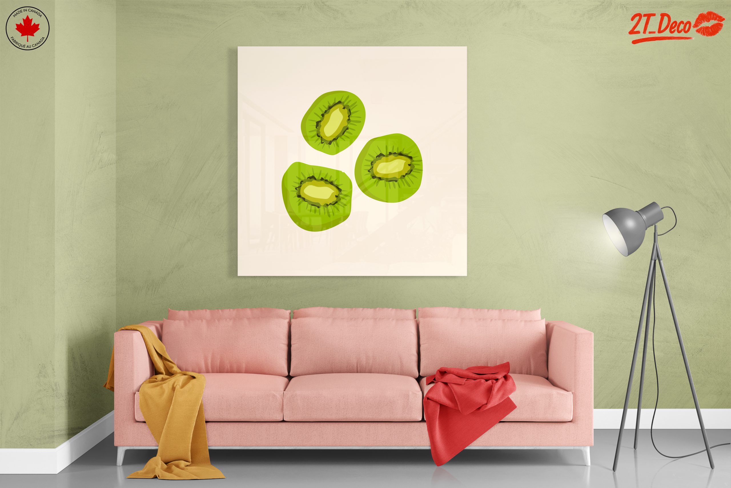 Stylized Kiwi Slices for Modern Kitchens - Image 7
