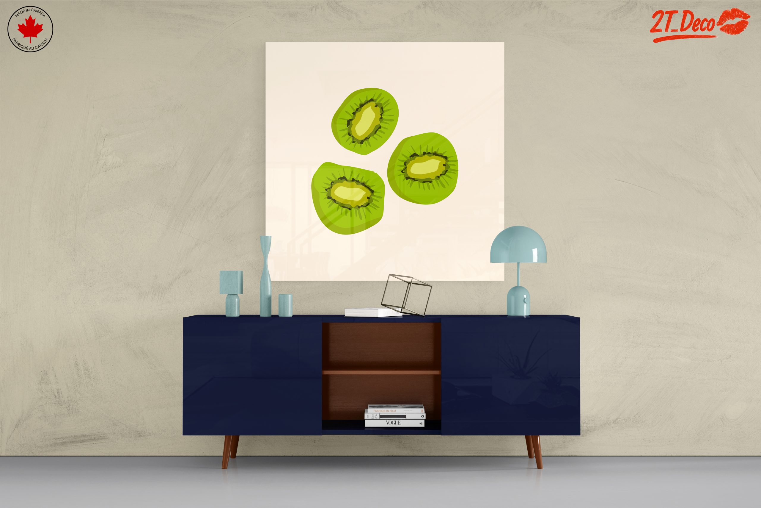 Stylized Kiwi Slices for Modern Kitchens - Image 8