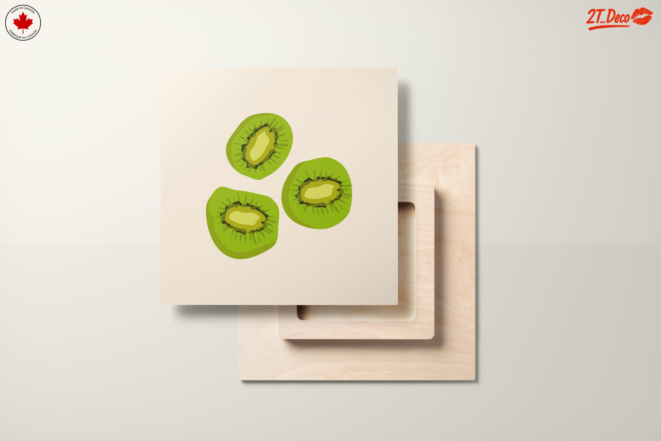Stylized Kiwi Slices for Modern Kitchens - Image 11