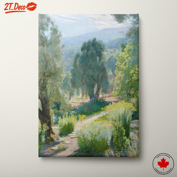 Tranquil Nature Landscape in Soft Colors