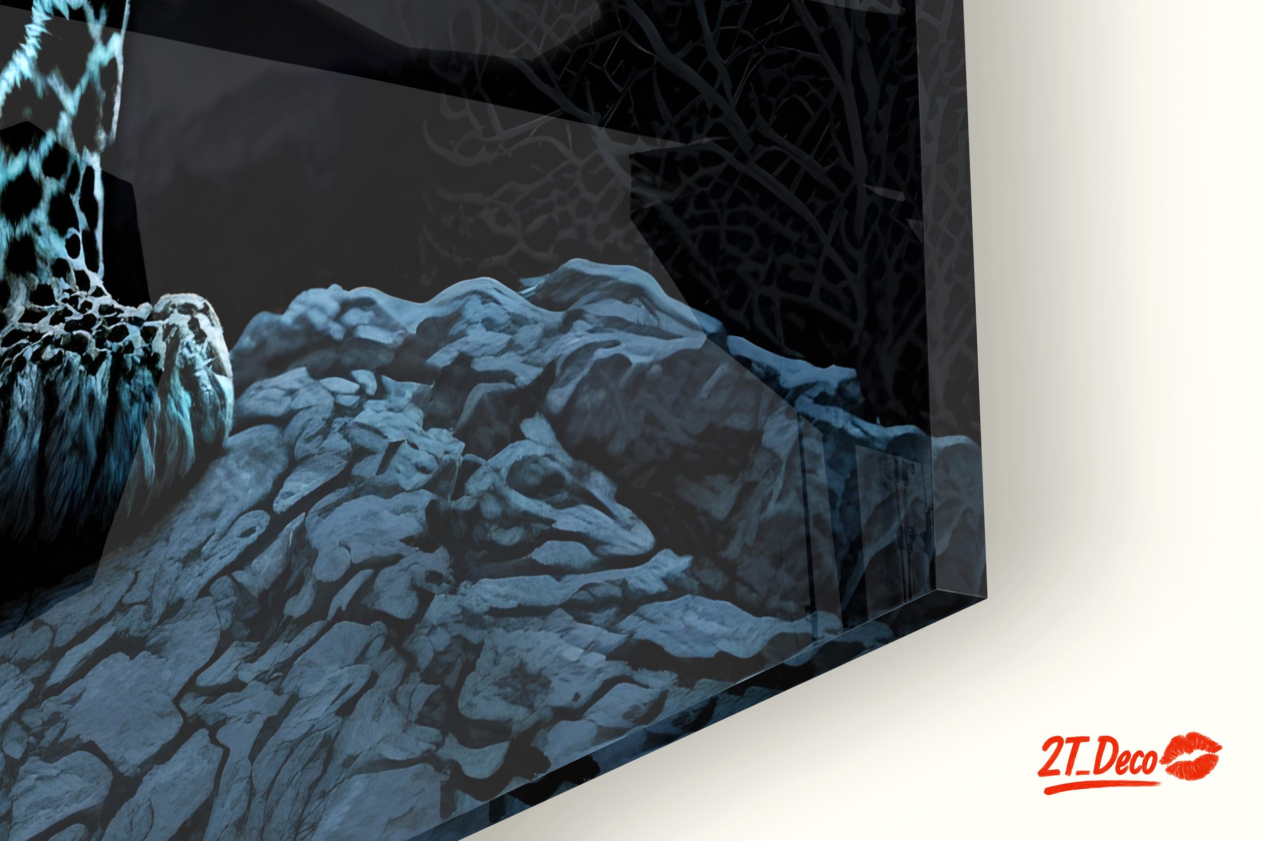 Leopard Under Moonlight Art - Image 9