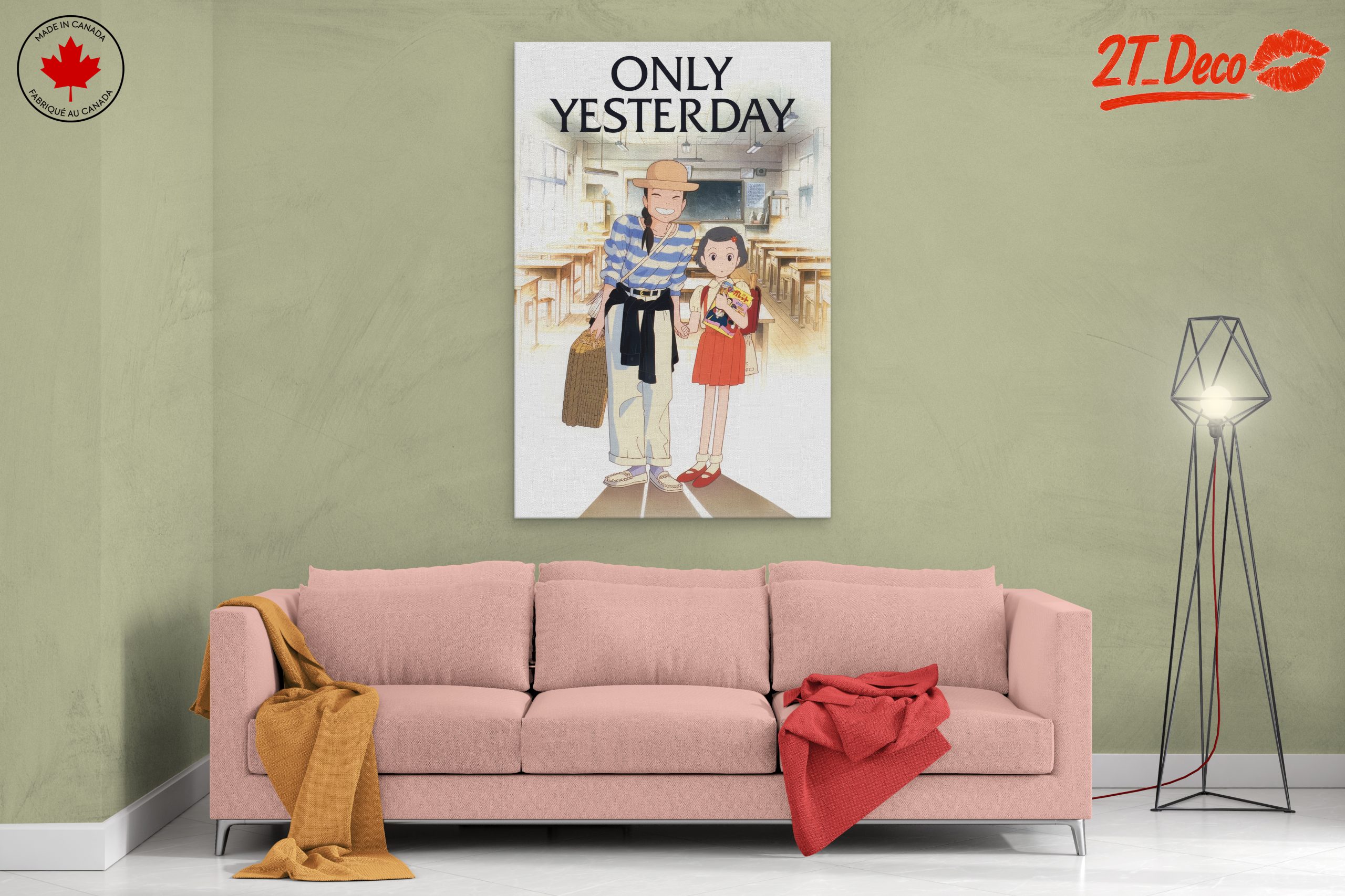 Only Yesterday Animated Art - Image 2