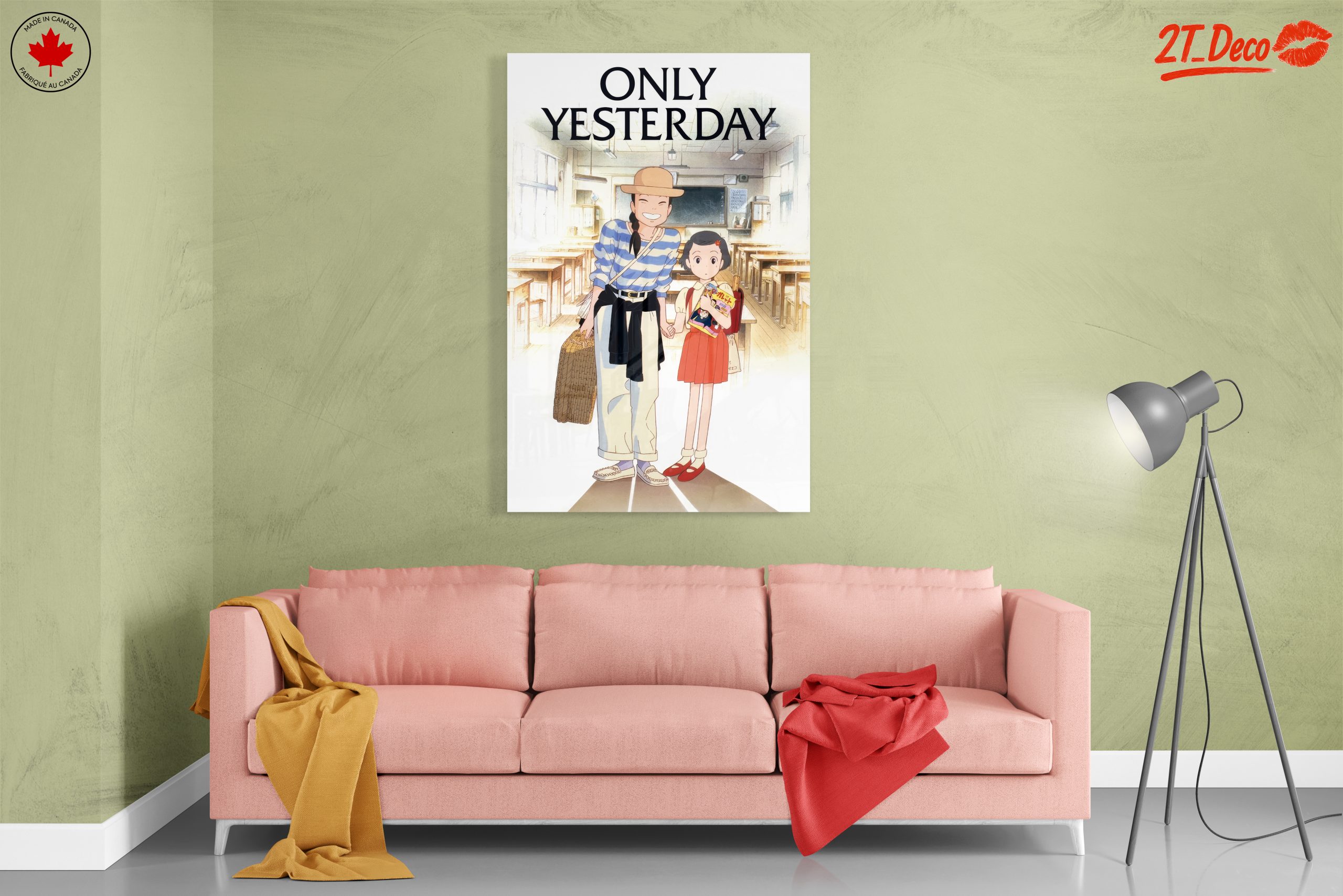 Only Yesterday Animated Art - Image 7