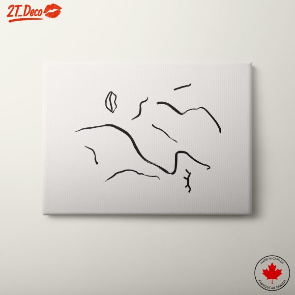 Minimalist Abstract Line Art Design