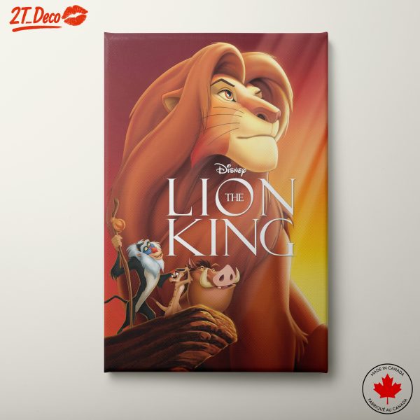 The Lion King Disney Artwork Featuring Simba