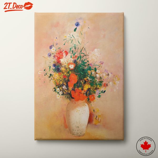 Vibrant Floral Arrangement in Vase 4