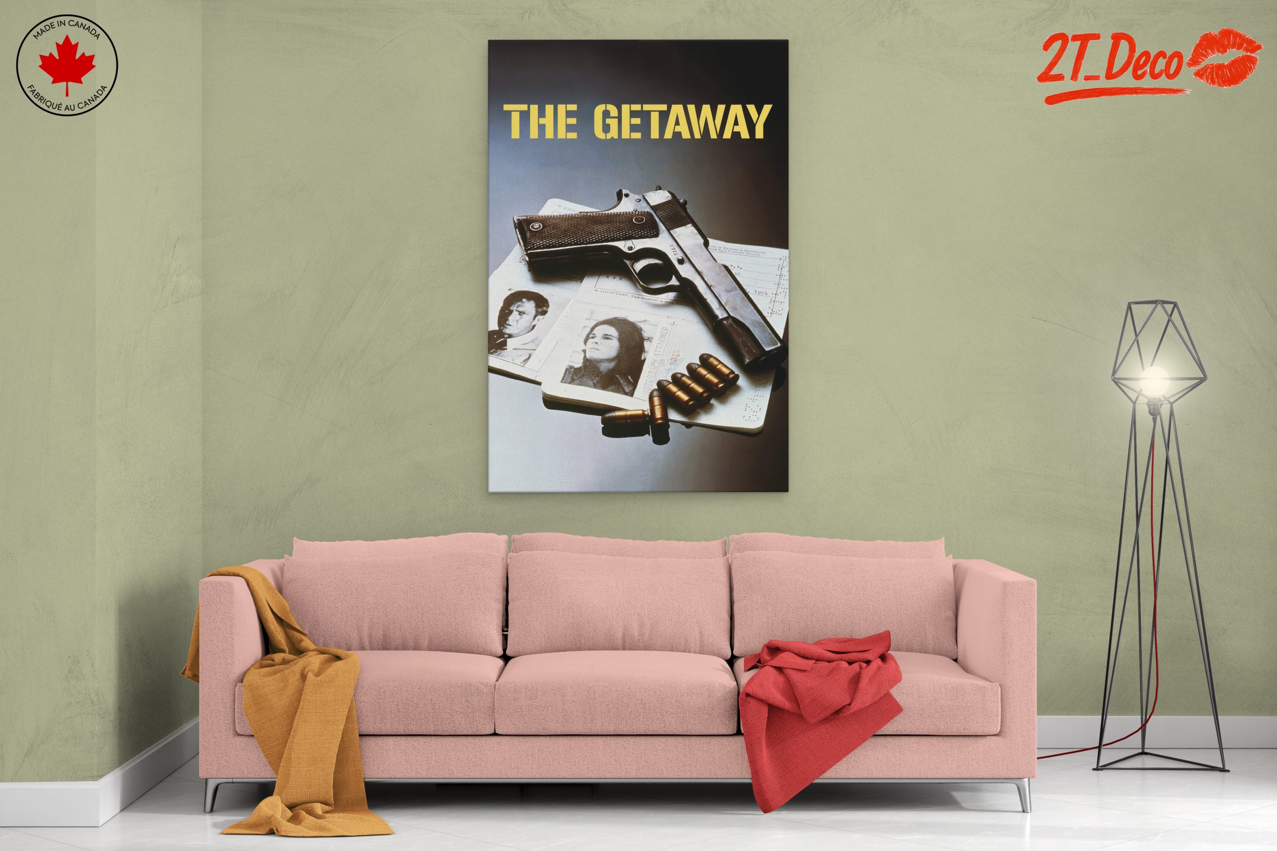 The Getaway Crime Film Artwork - Image 2