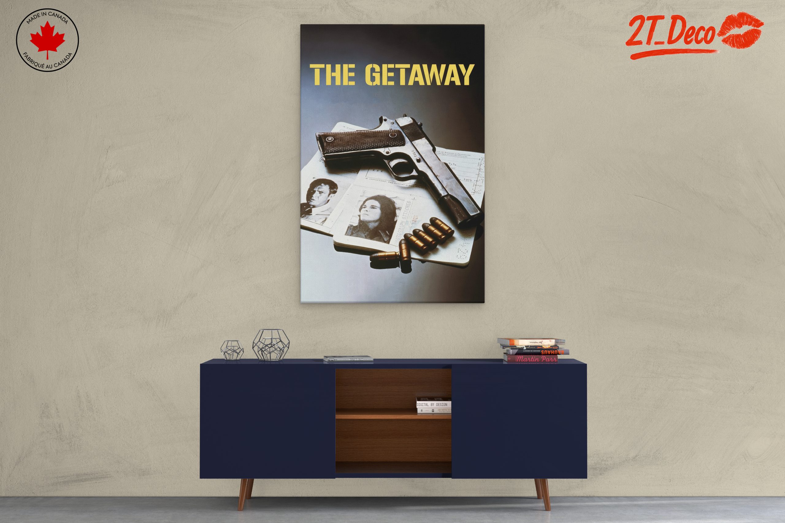 The Getaway Crime Film Artwork - Image 3