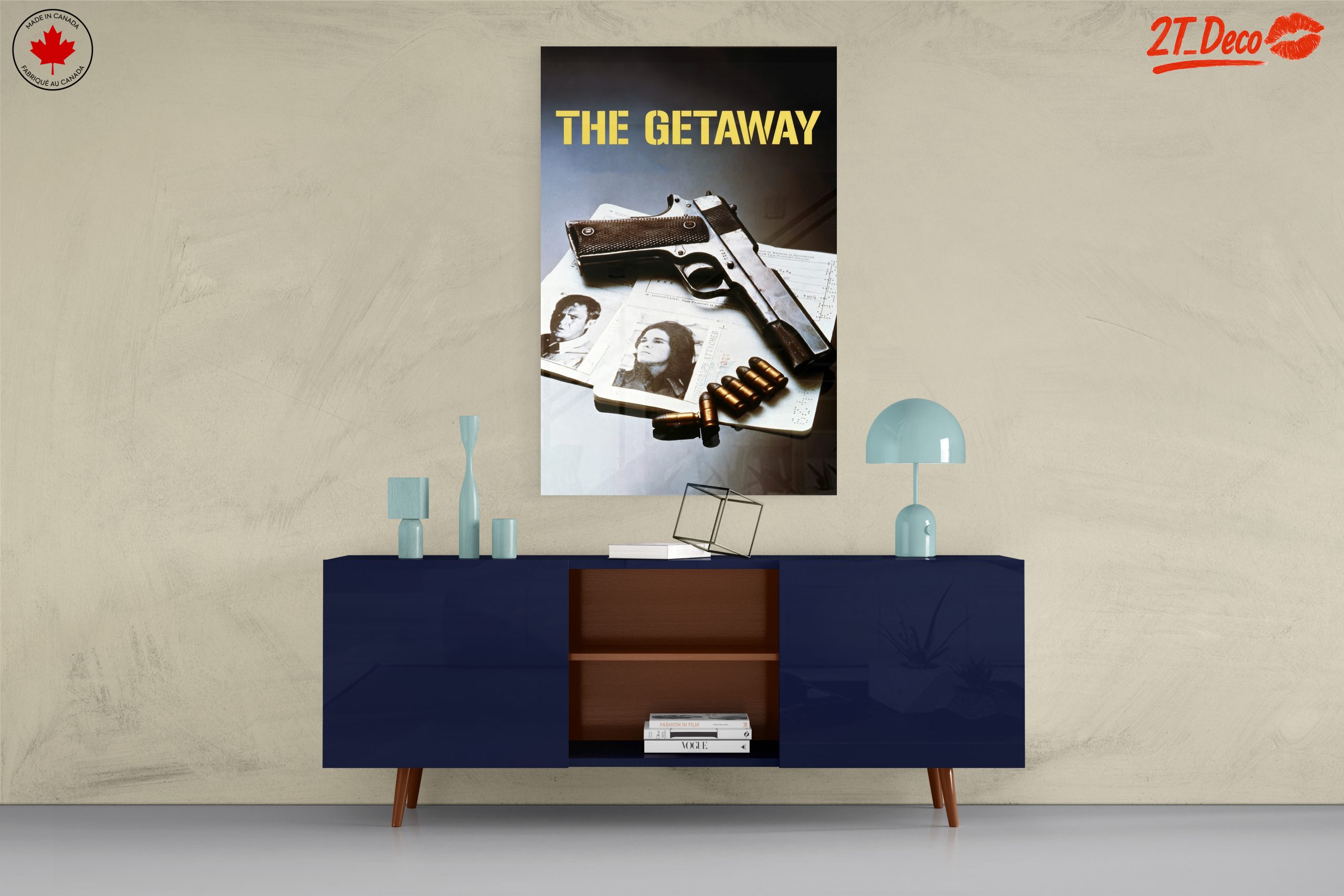 The Getaway Crime Film Artwork - Image 8