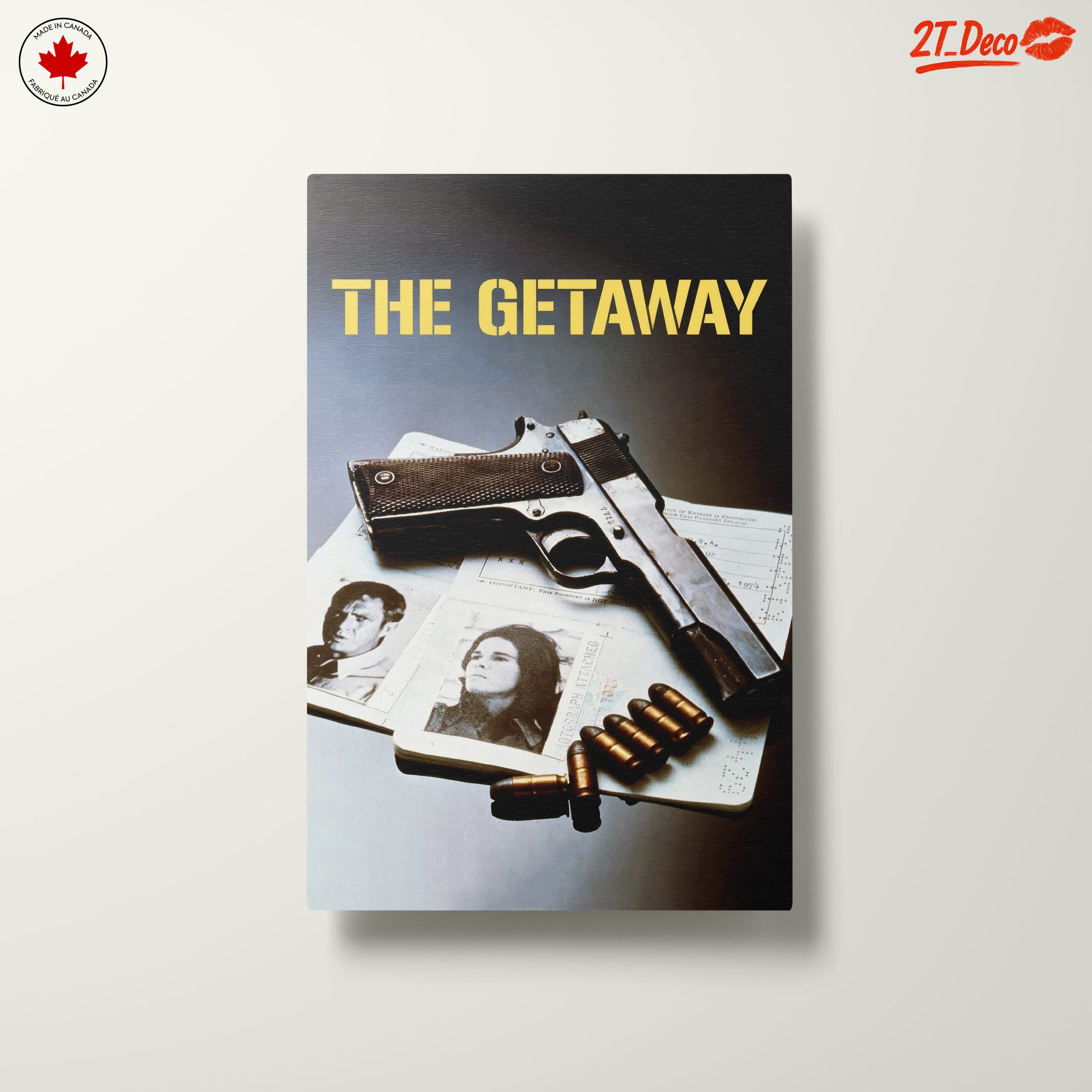 The Getaway Crime Film Artwork - Image 10