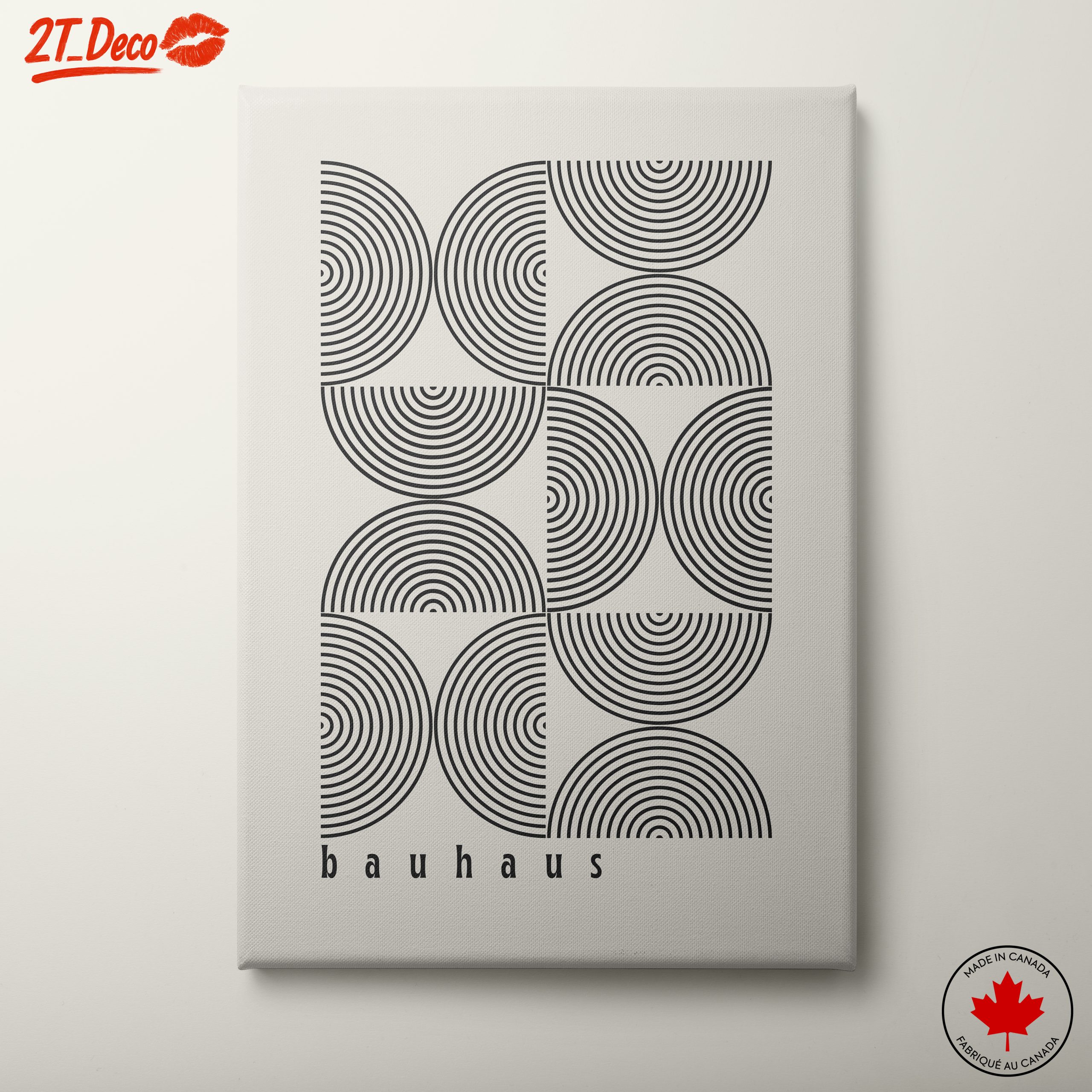 Geometric Bauhaus Art Print