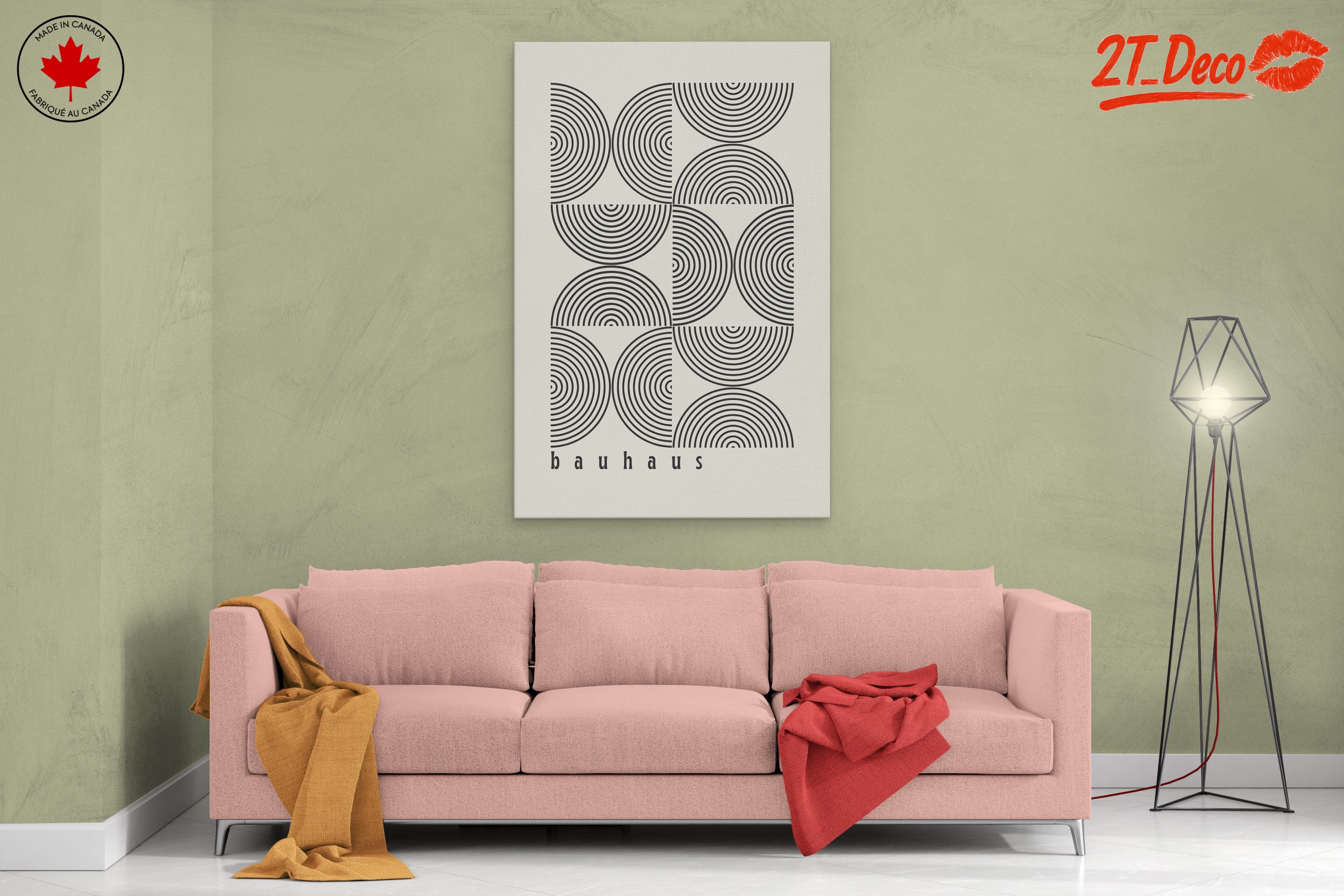 Geometric Bauhaus Art Print - Image 2