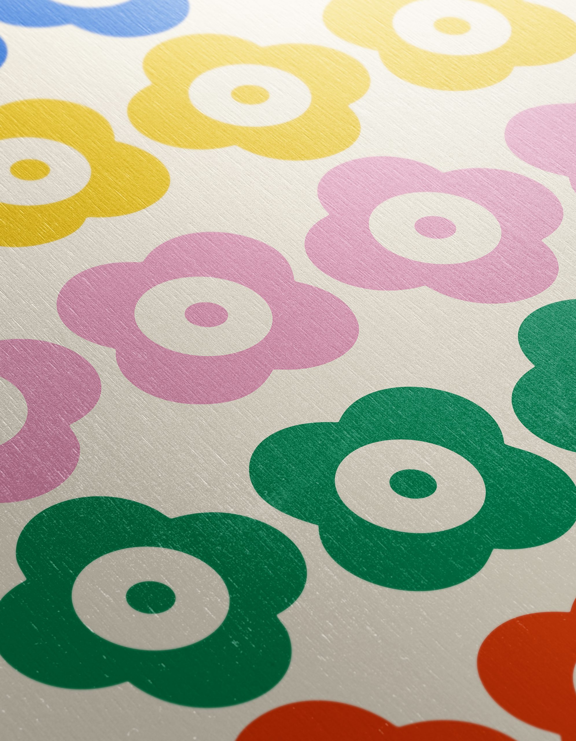 Colorful Bauhaus Floral Art - Image 12