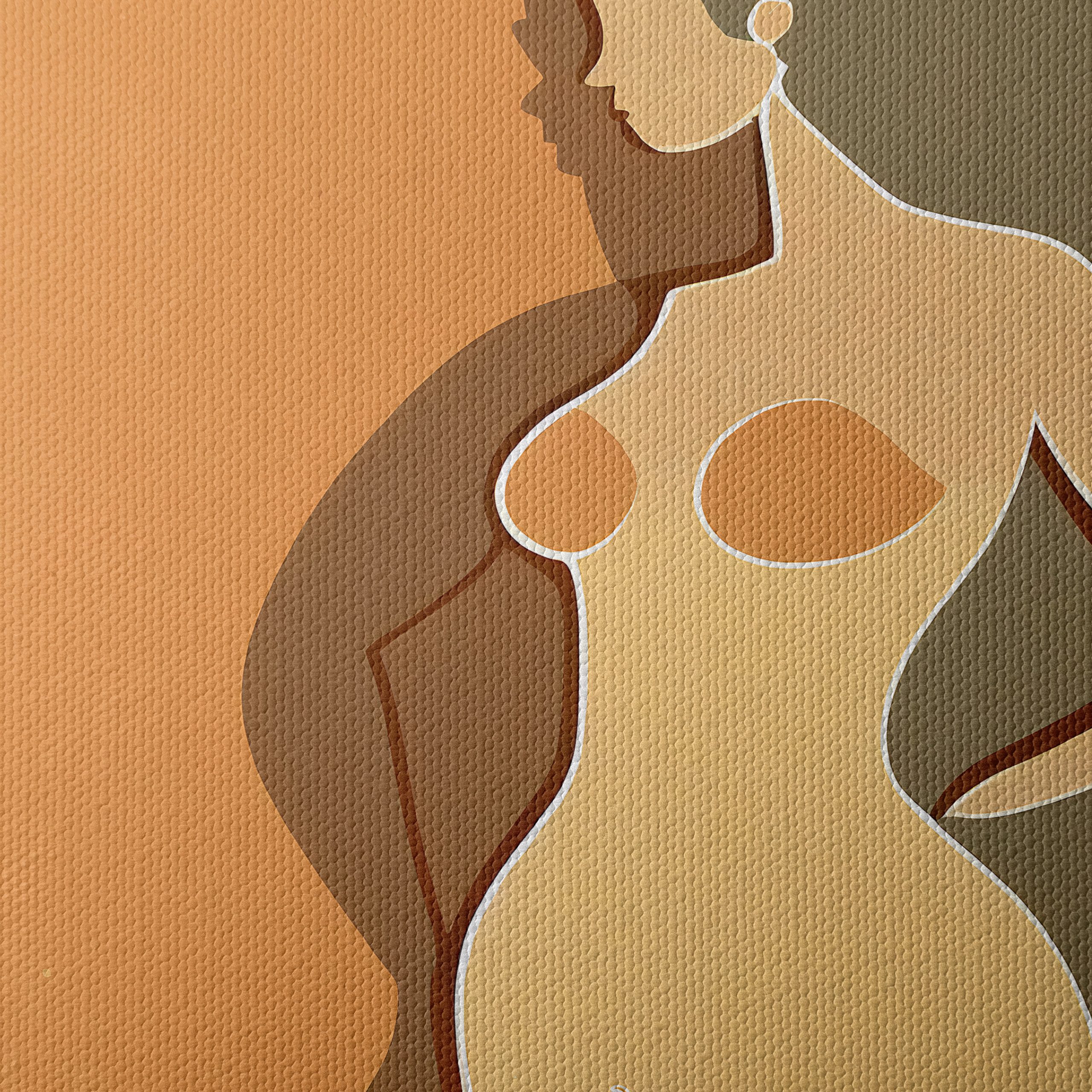 Stylized Minimalist Female Figure Art 7 - Image 4