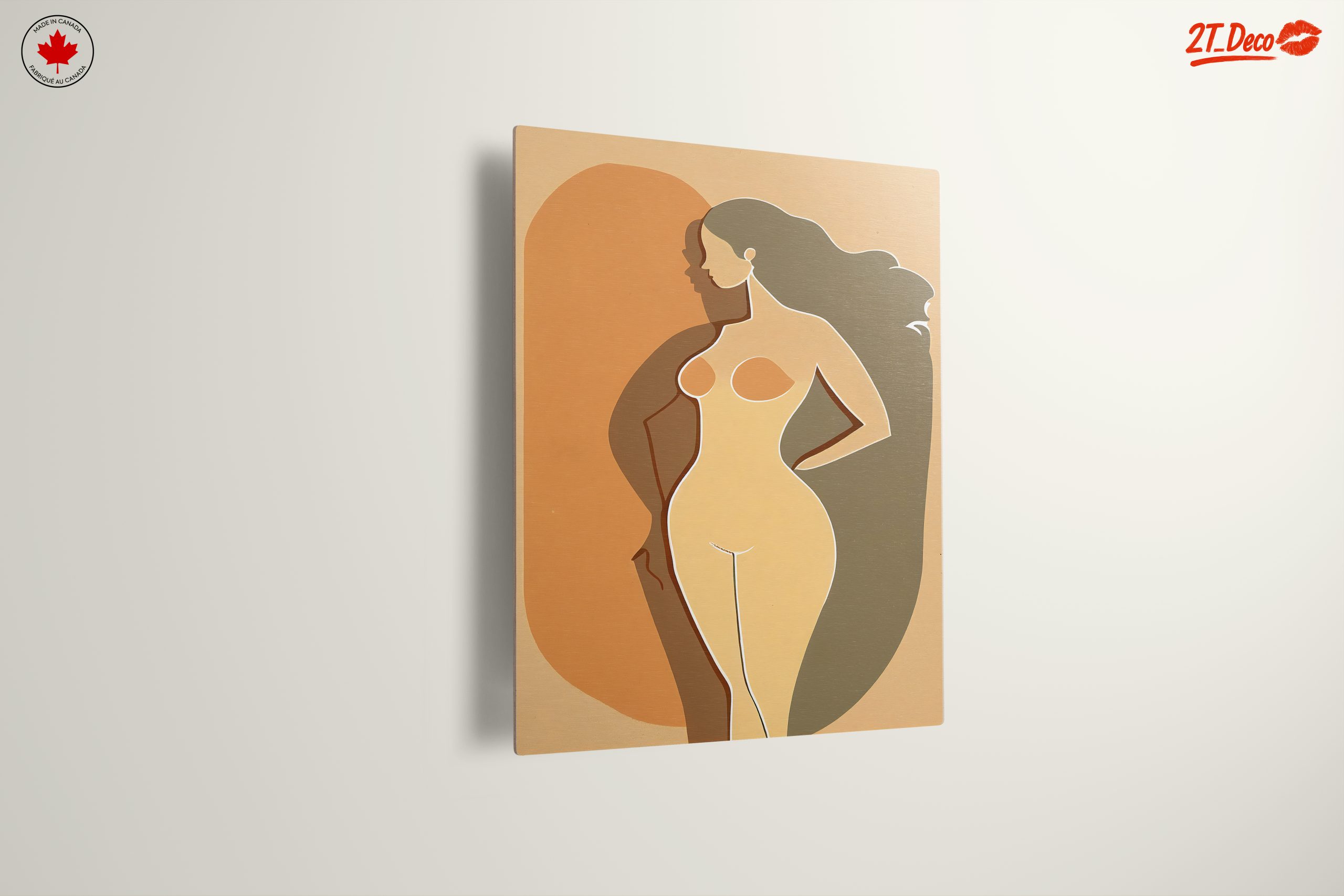 Stylized Minimalist Female Figure Art 7 - Image 13