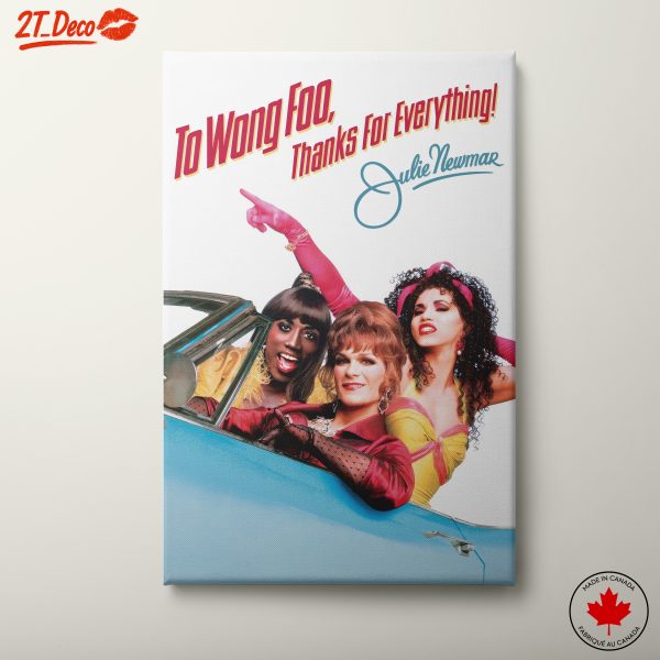 To Wong Foo Movie Themed Art Featuring Iconic Characters