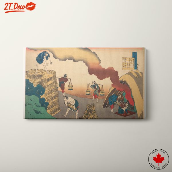 Japanese Historical Labor Scene