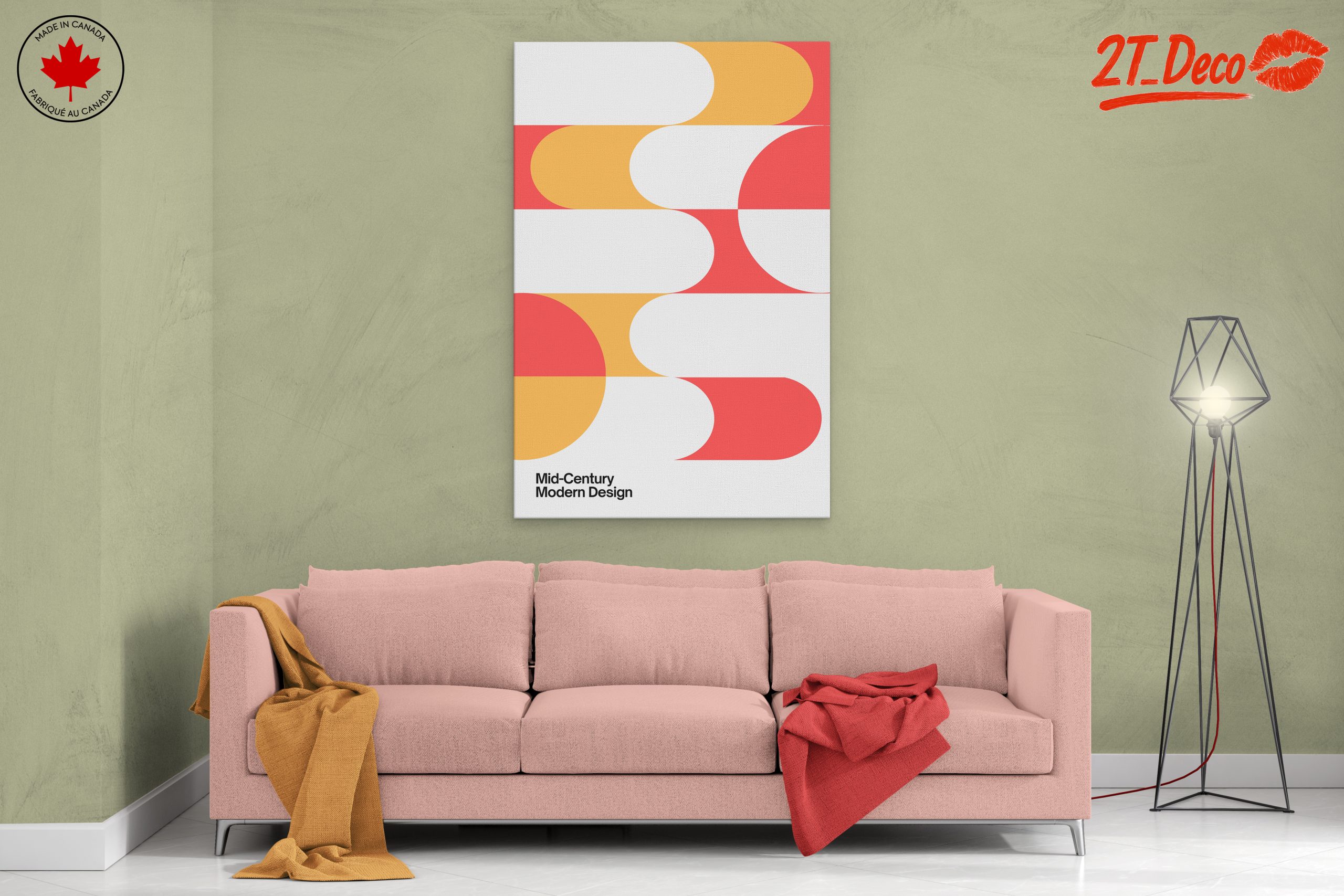 Mid-Century Modern Design Art for Contemporary Spaces - Image 2