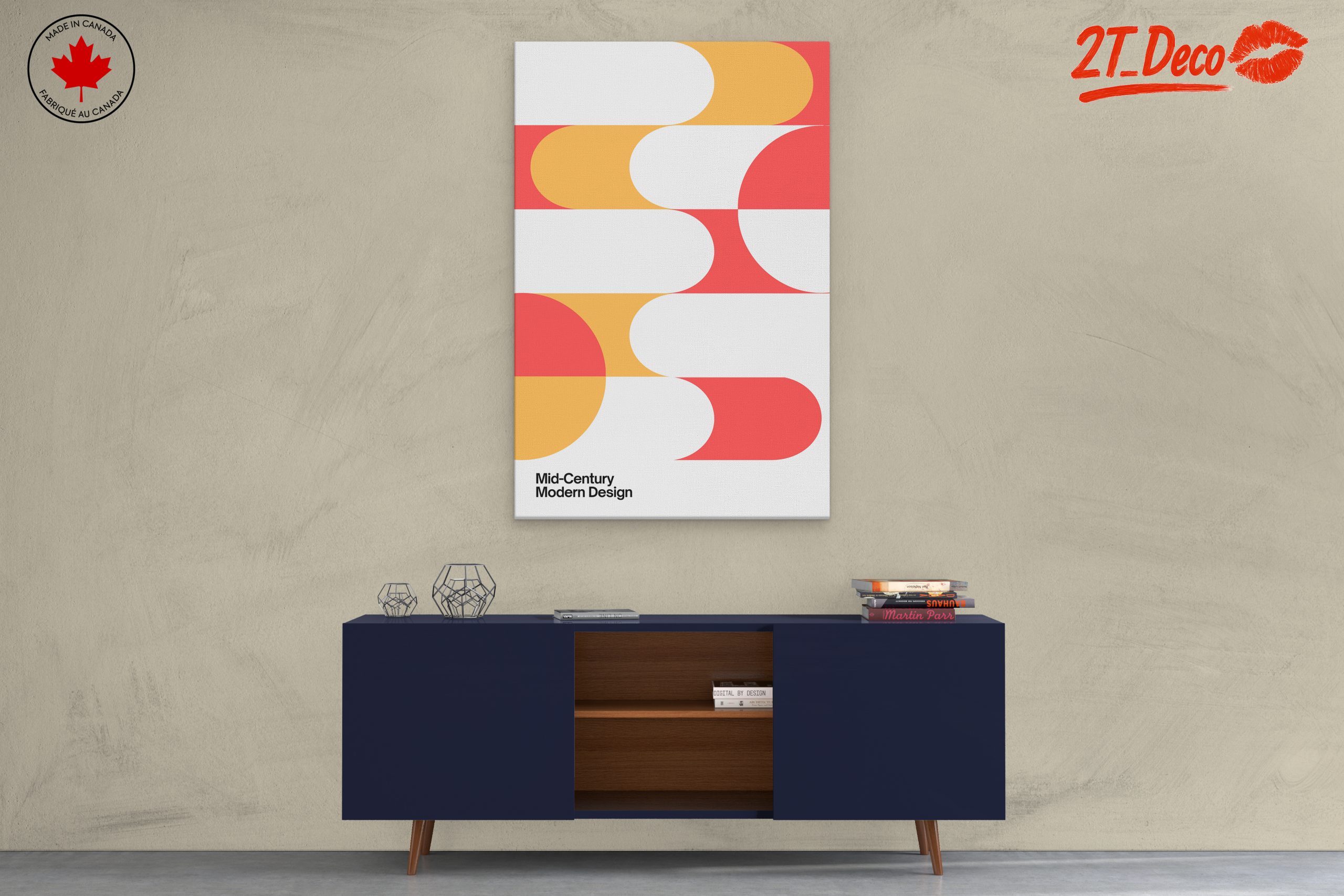 Mid-Century Modern Design Art for Contemporary Spaces - Image 3