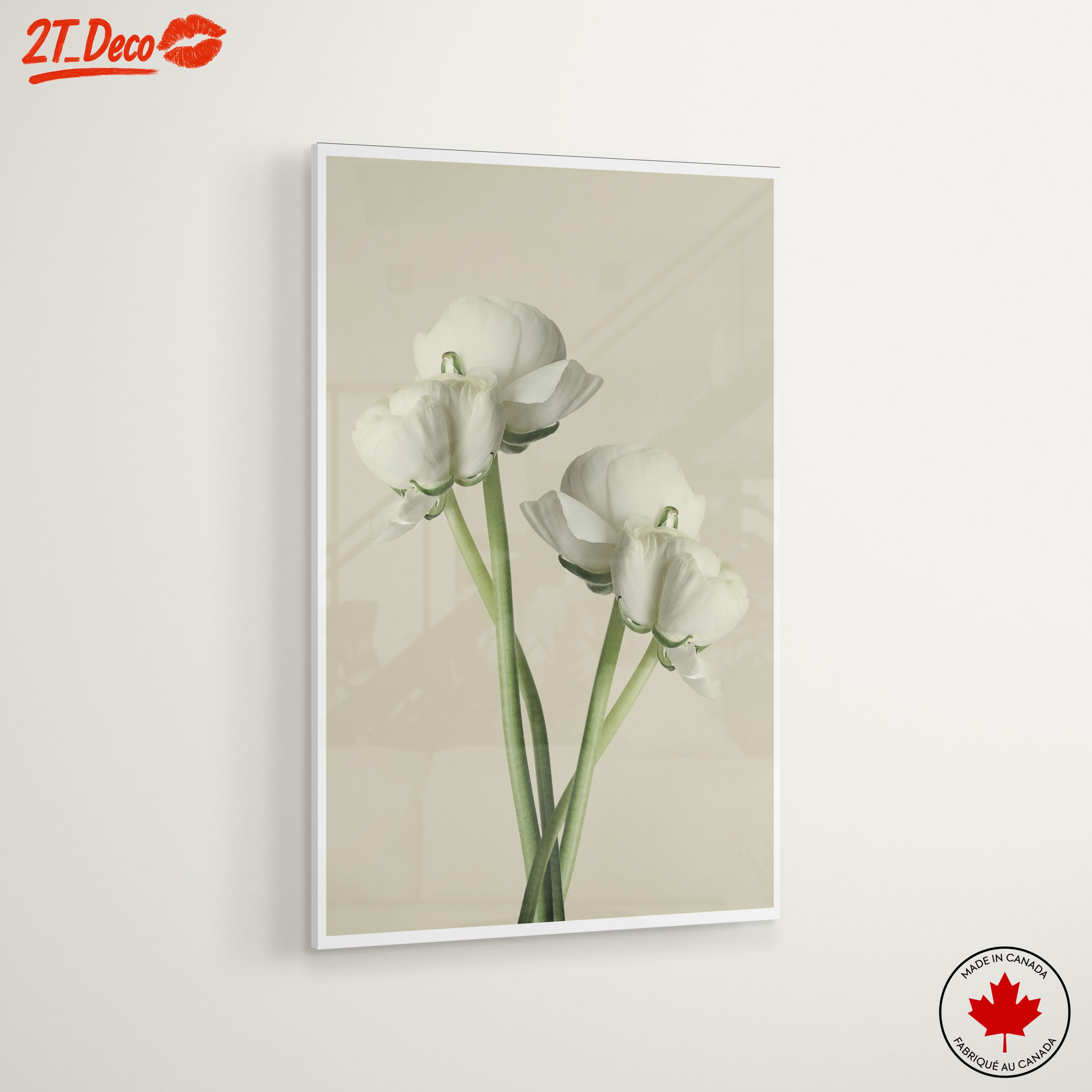 Minimalist White Floral Arrangement - Image 6