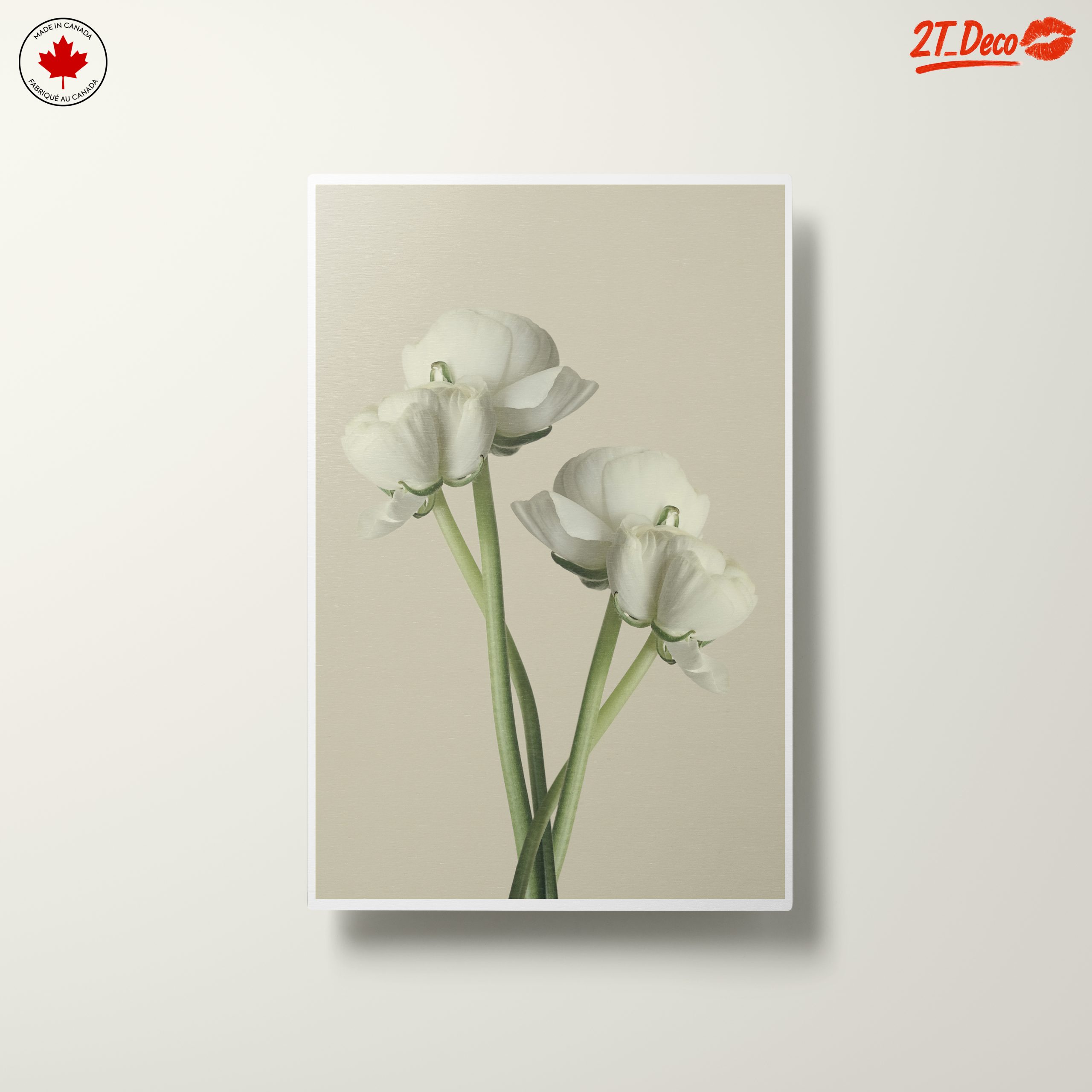Minimalist White Floral Arrangement - Image 10
