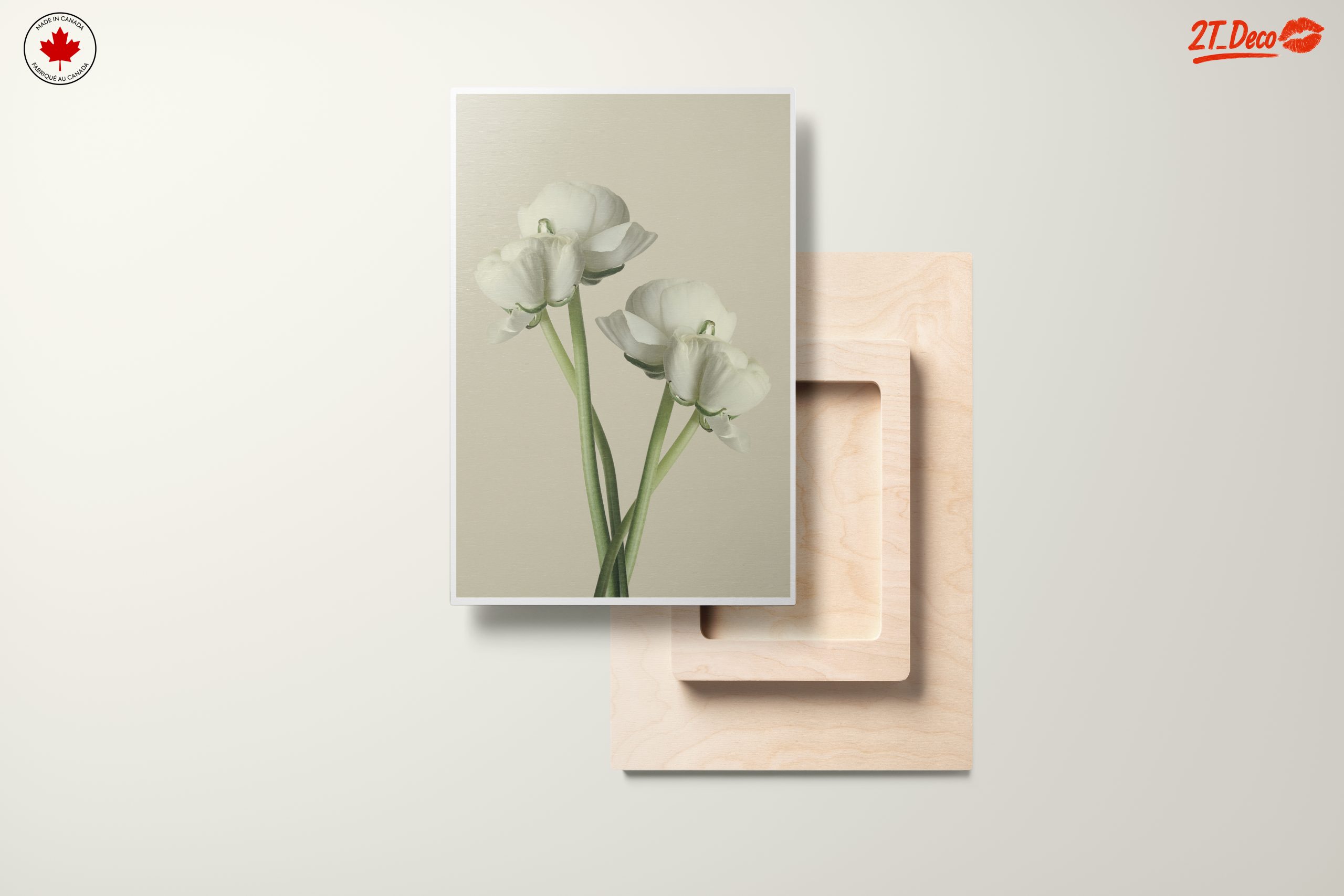 Minimalist White Floral Arrangement - Image 11