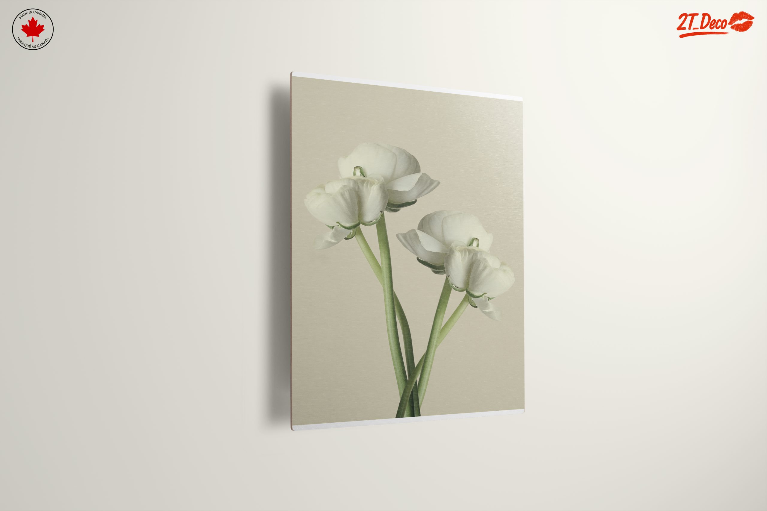 Minimalist White Floral Arrangement - Image 13