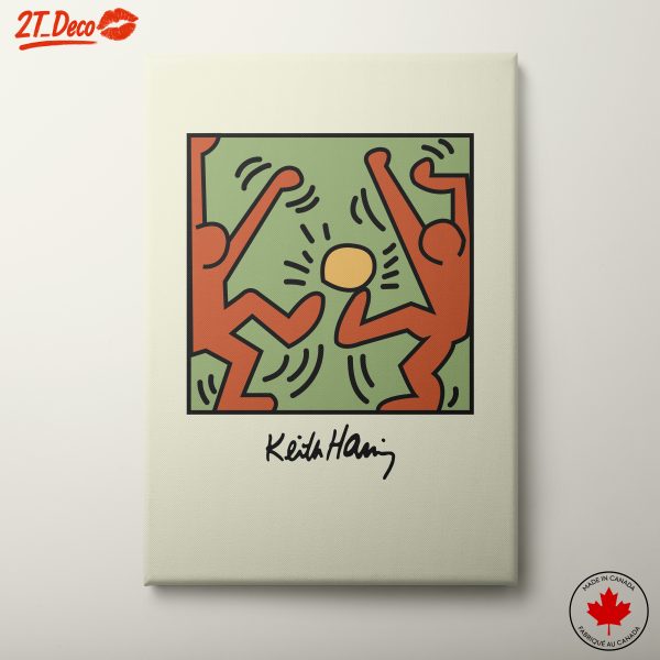 Dynamic Keith Haring Inspired Art 2