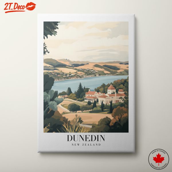 Scenic View of Dunedin New Zealand