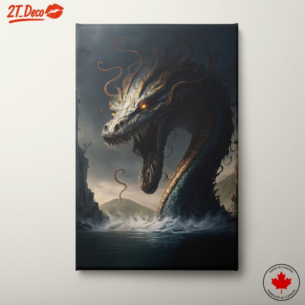 Majestic Dragon Fantasy Character Art