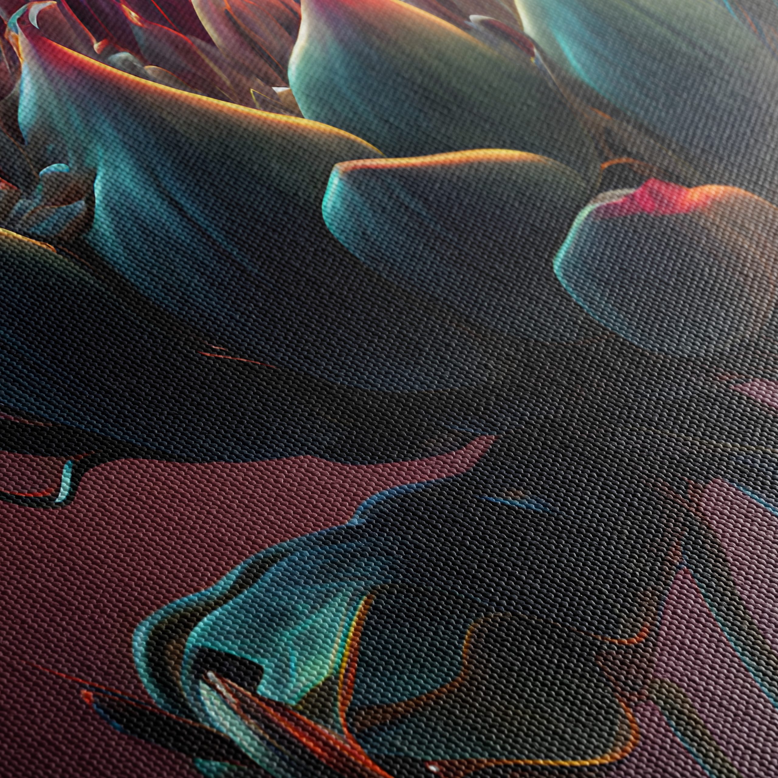 Intricate Botanical Artwork Featuring a Unique Flower - Image 5