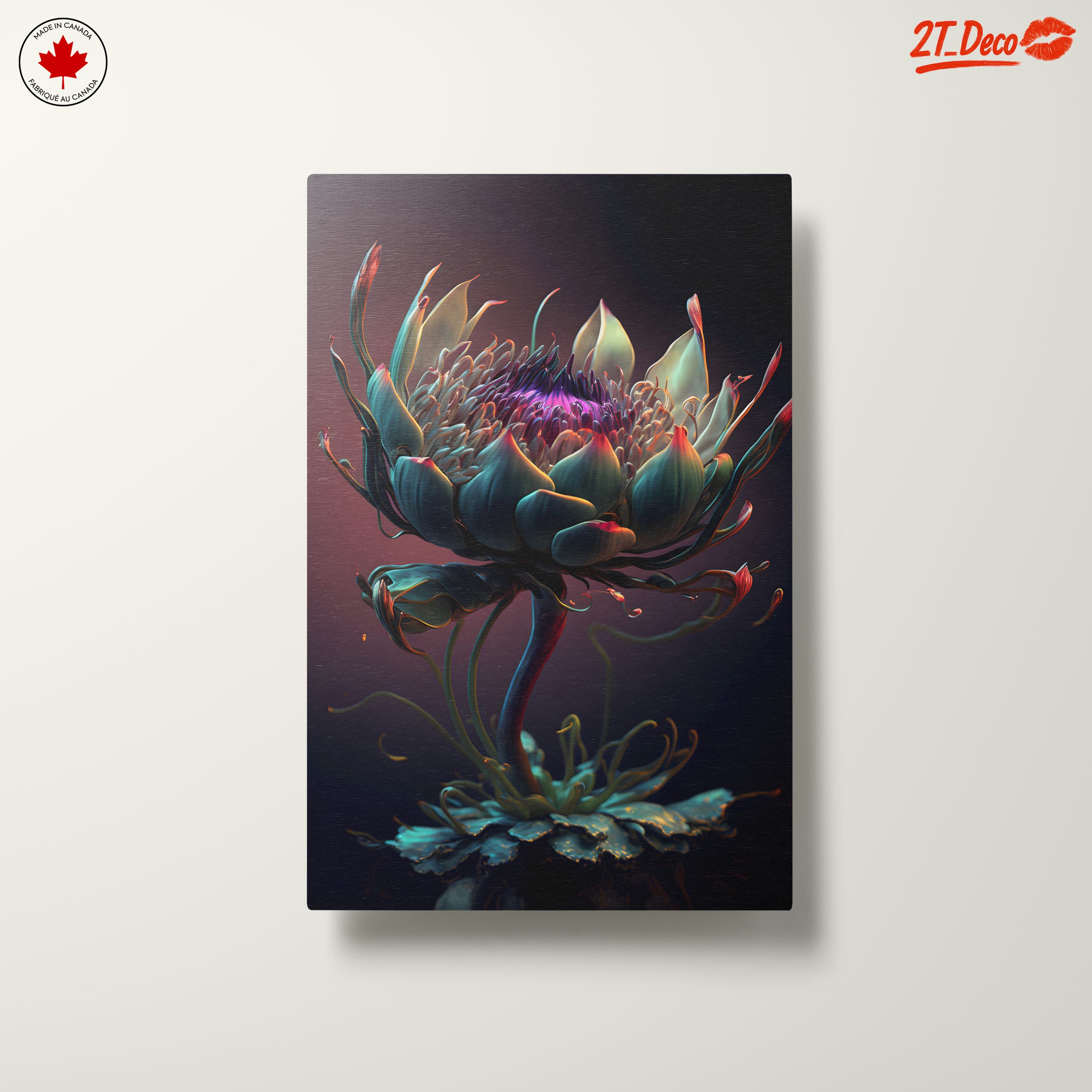 Intricate Botanical Artwork Featuring a Unique Flower - Image 10