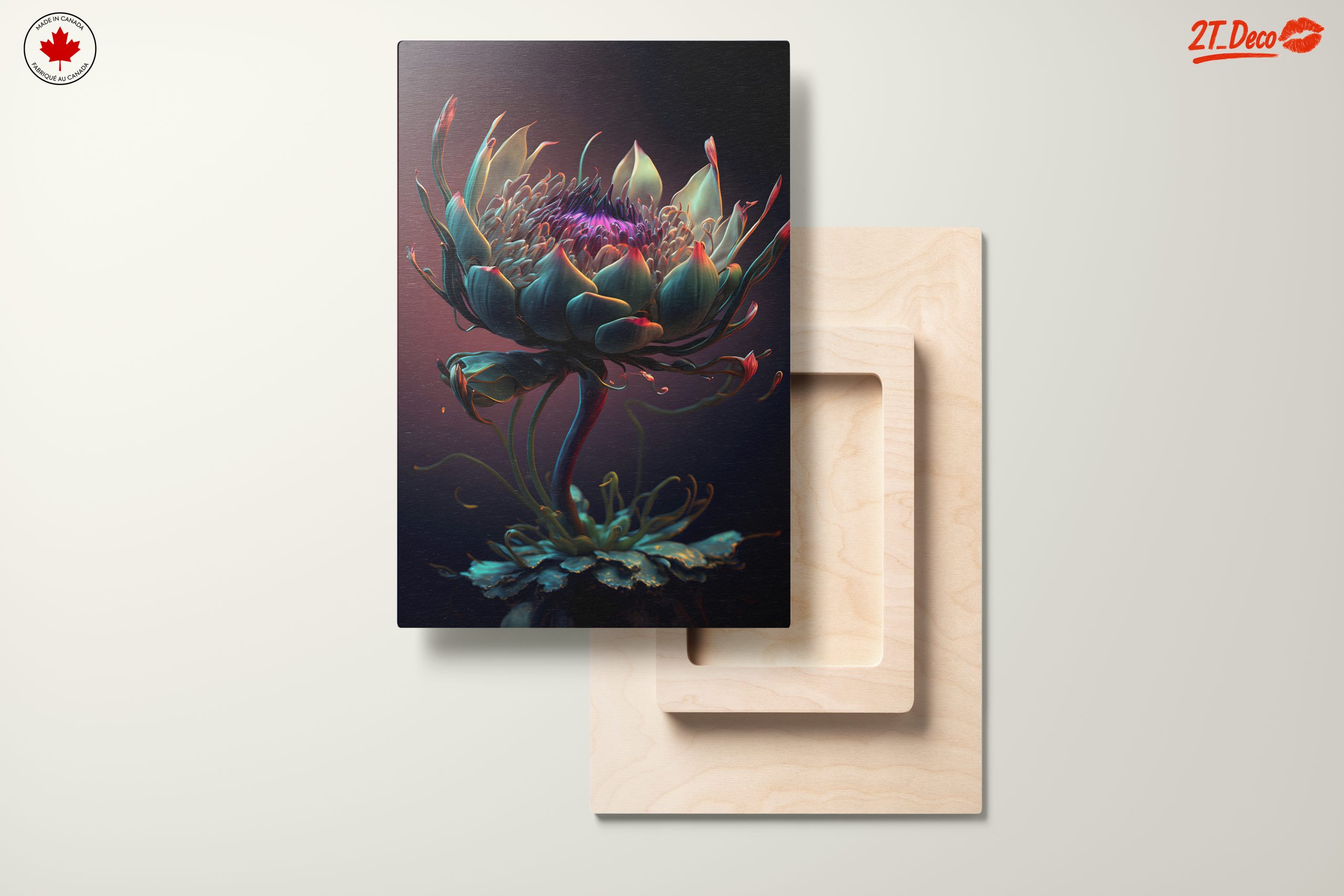 Intricate Botanical Artwork Featuring a Unique Flower - Image 11