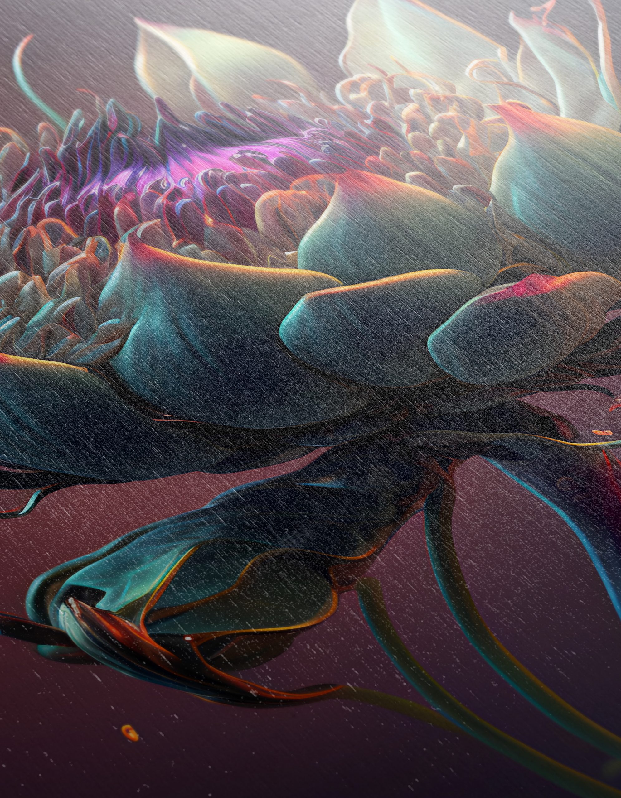 Intricate Botanical Artwork Featuring a Unique Flower - Image 12