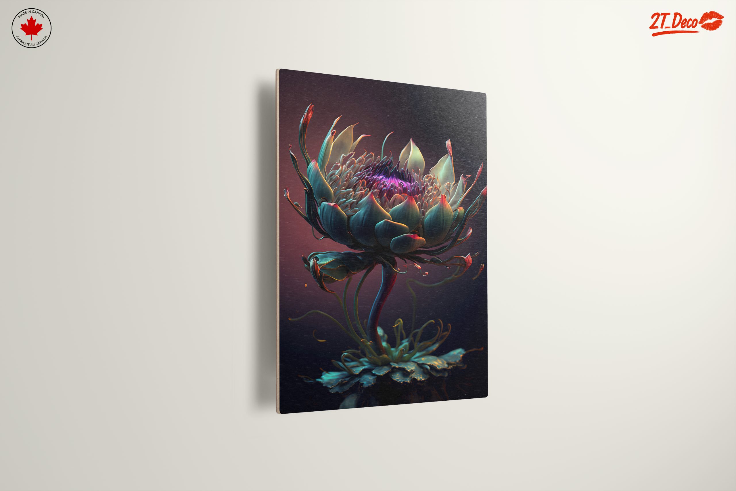 Intricate Botanical Artwork Featuring a Unique Flower - Image 13